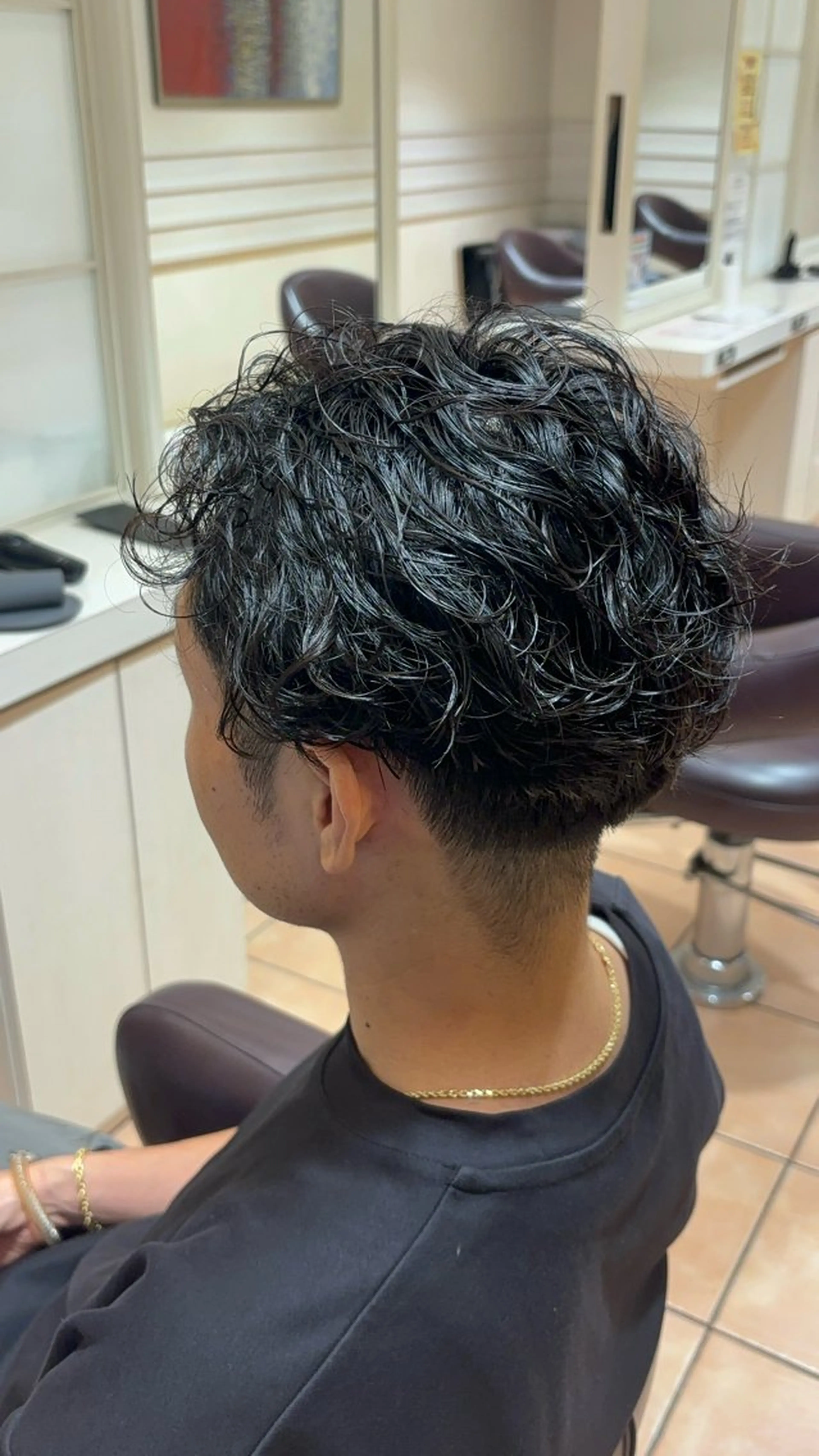 パーマ メンズ 3月で掲載終了です BASSA Aikaのヘアスタイル