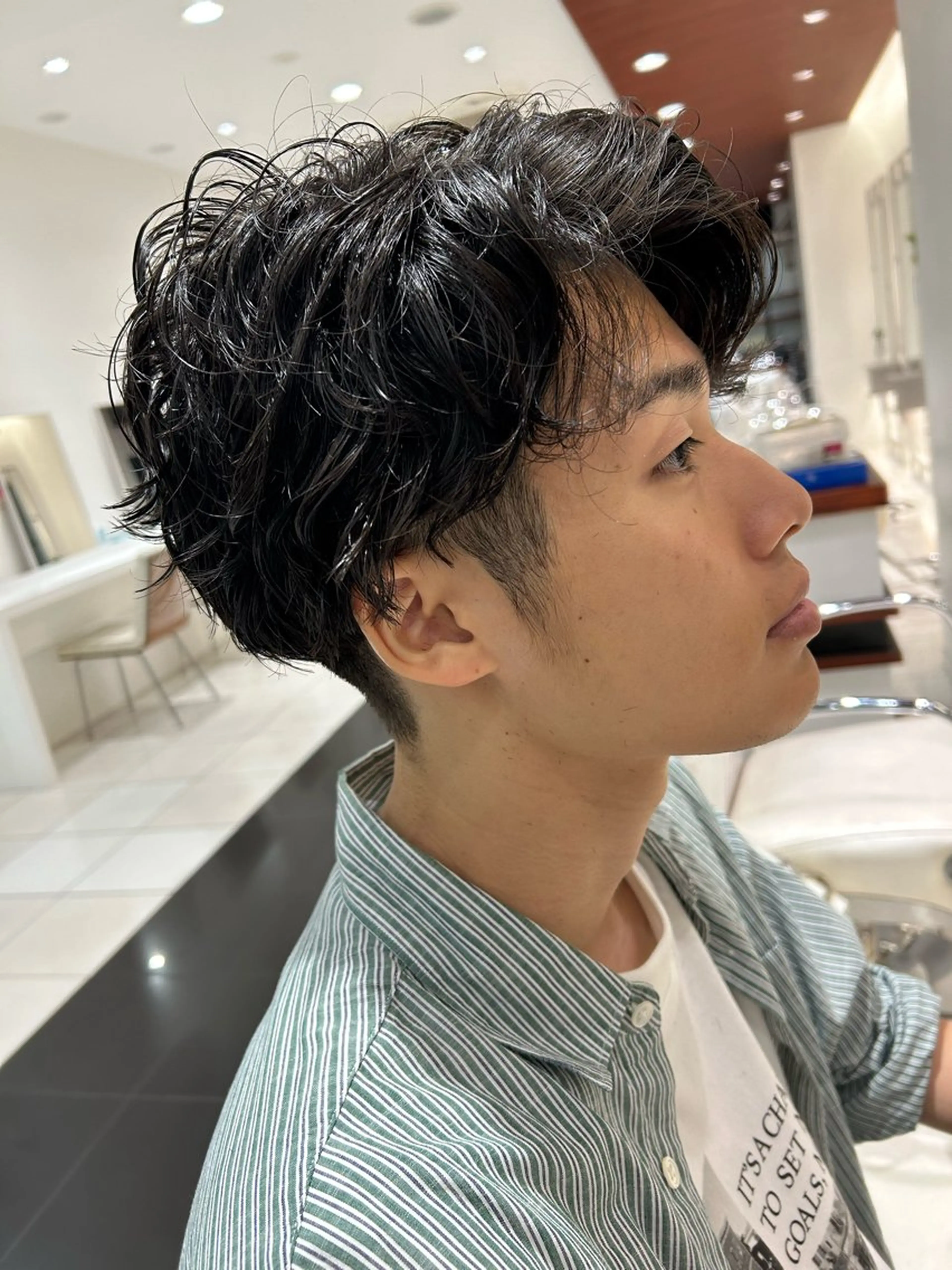 パーマ オオタ ユイナ🌈のヘアスタイル