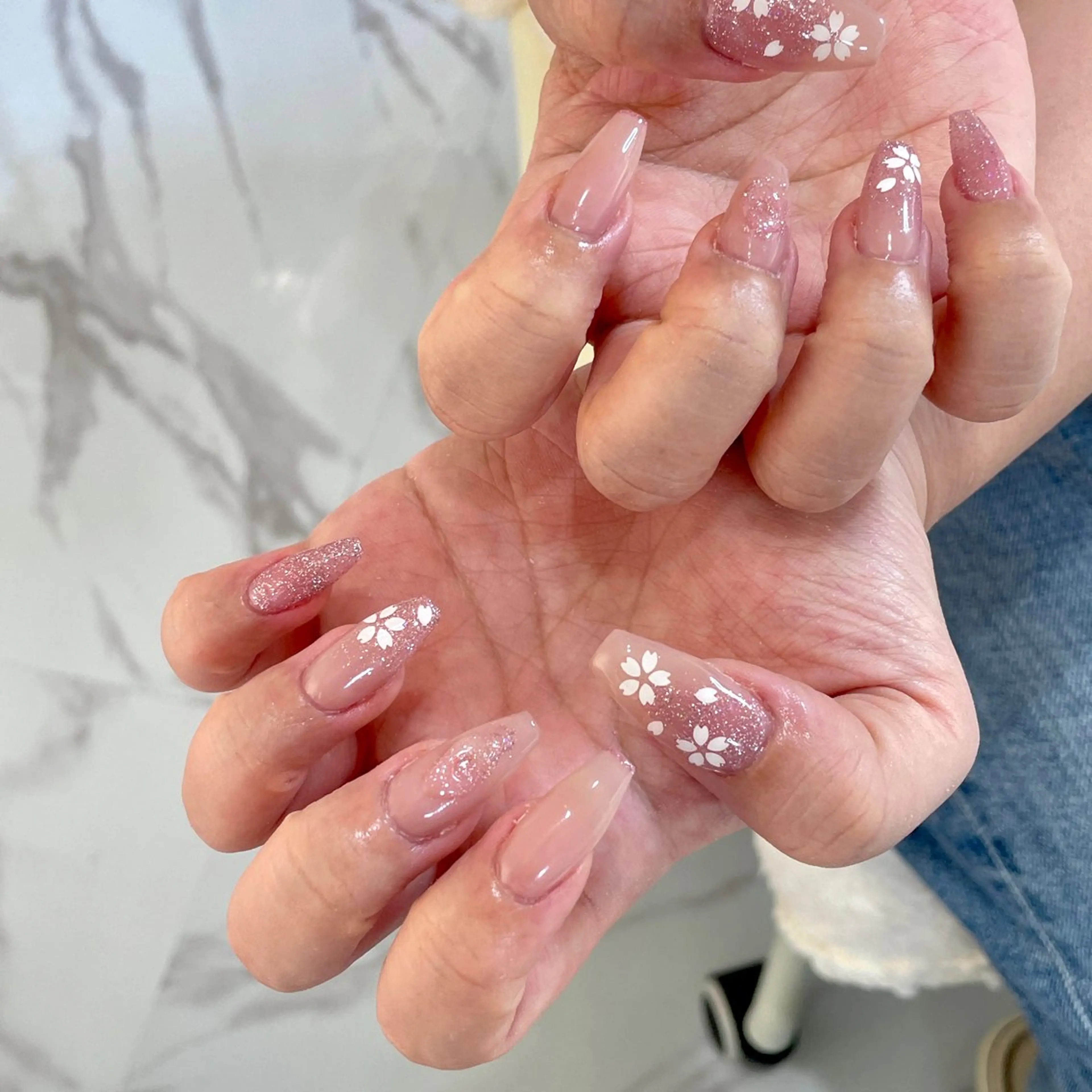 ネイル ハンドネイル SunNail池袋 🍧エミリーのネイルデザイン