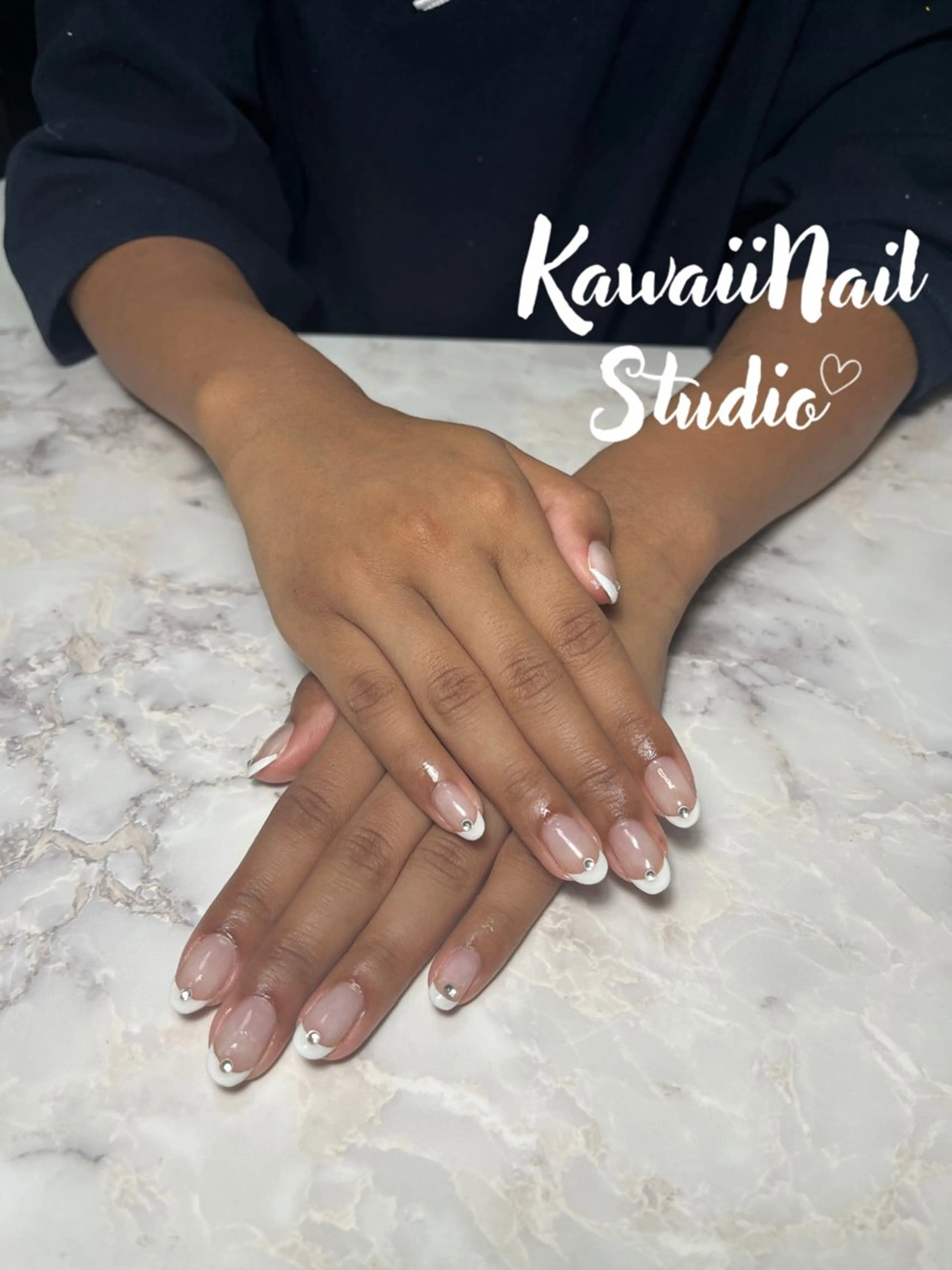 ネイル フレンチネイル Kawaiinail studioのネイルデザイン