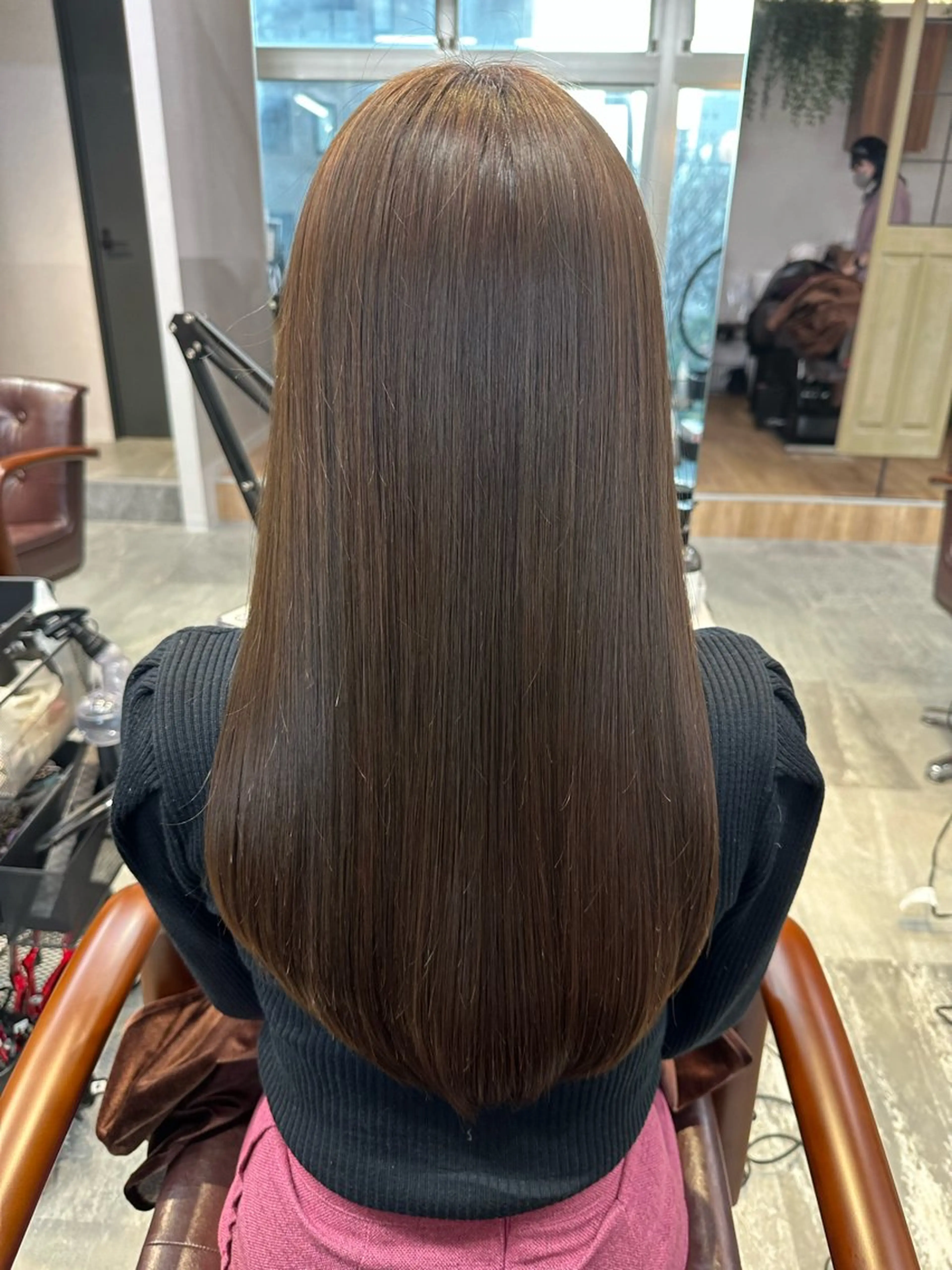 ロング 縮毛矯正 トリートメント 縮毛矯正特化❄️ Ibuki/東陽町のヘアスタイル