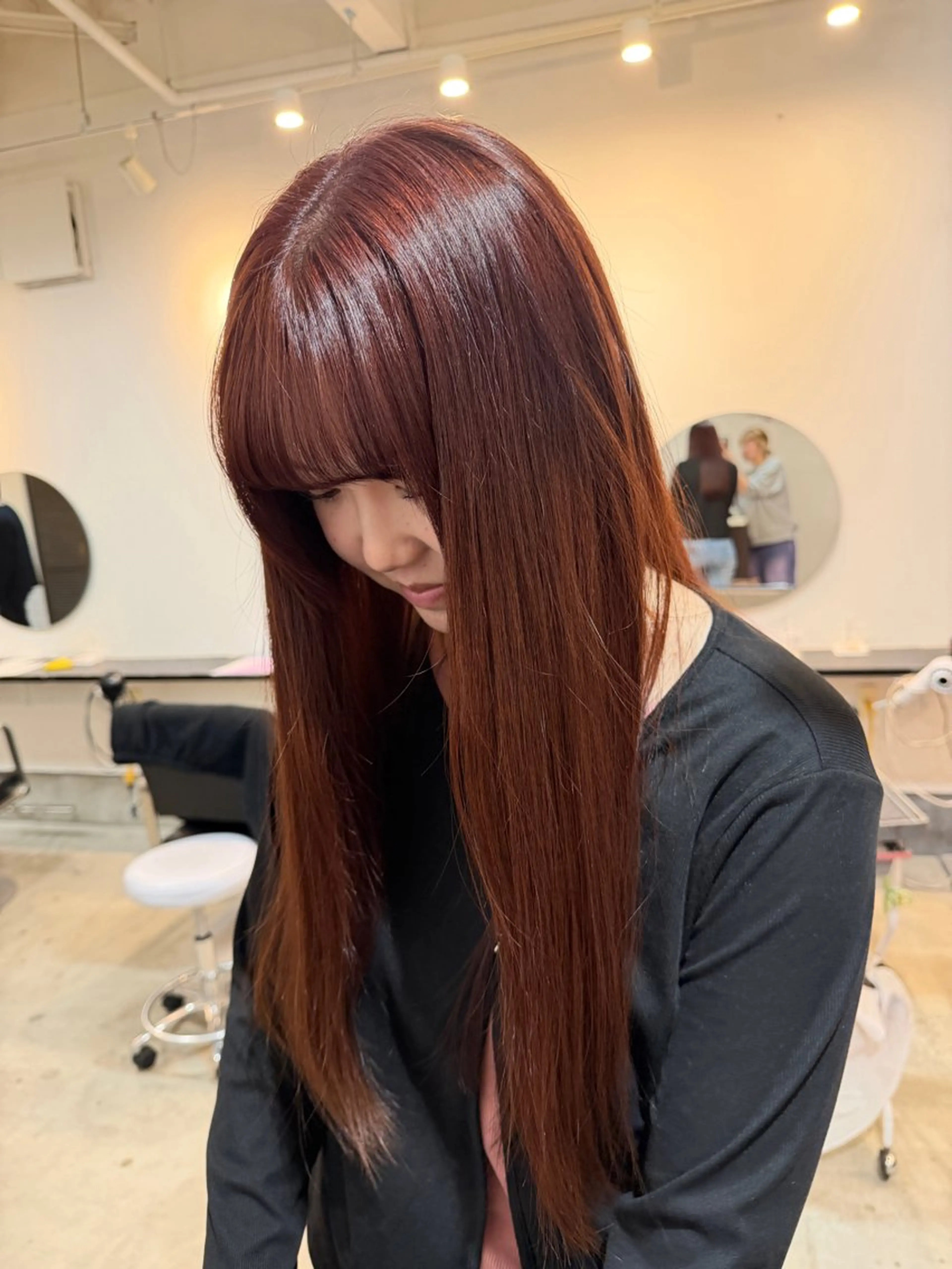 カラー ヘアカラー LUCK モミジのヘアスタイル