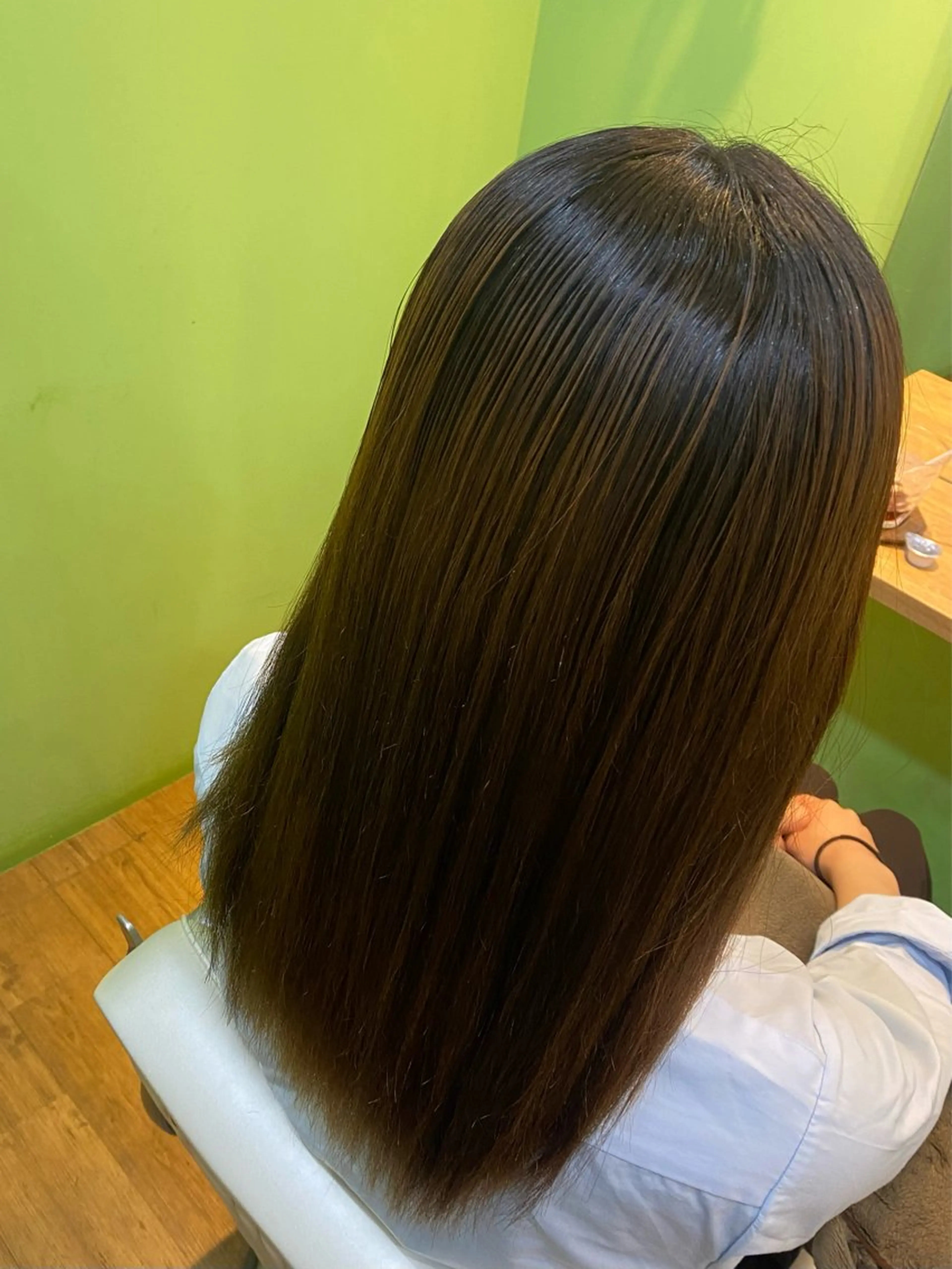 ロング パーマ 髪質改善 酸性ストレート ストレートパーマ 【エシカル】 HOSOMIのヘアスタイル