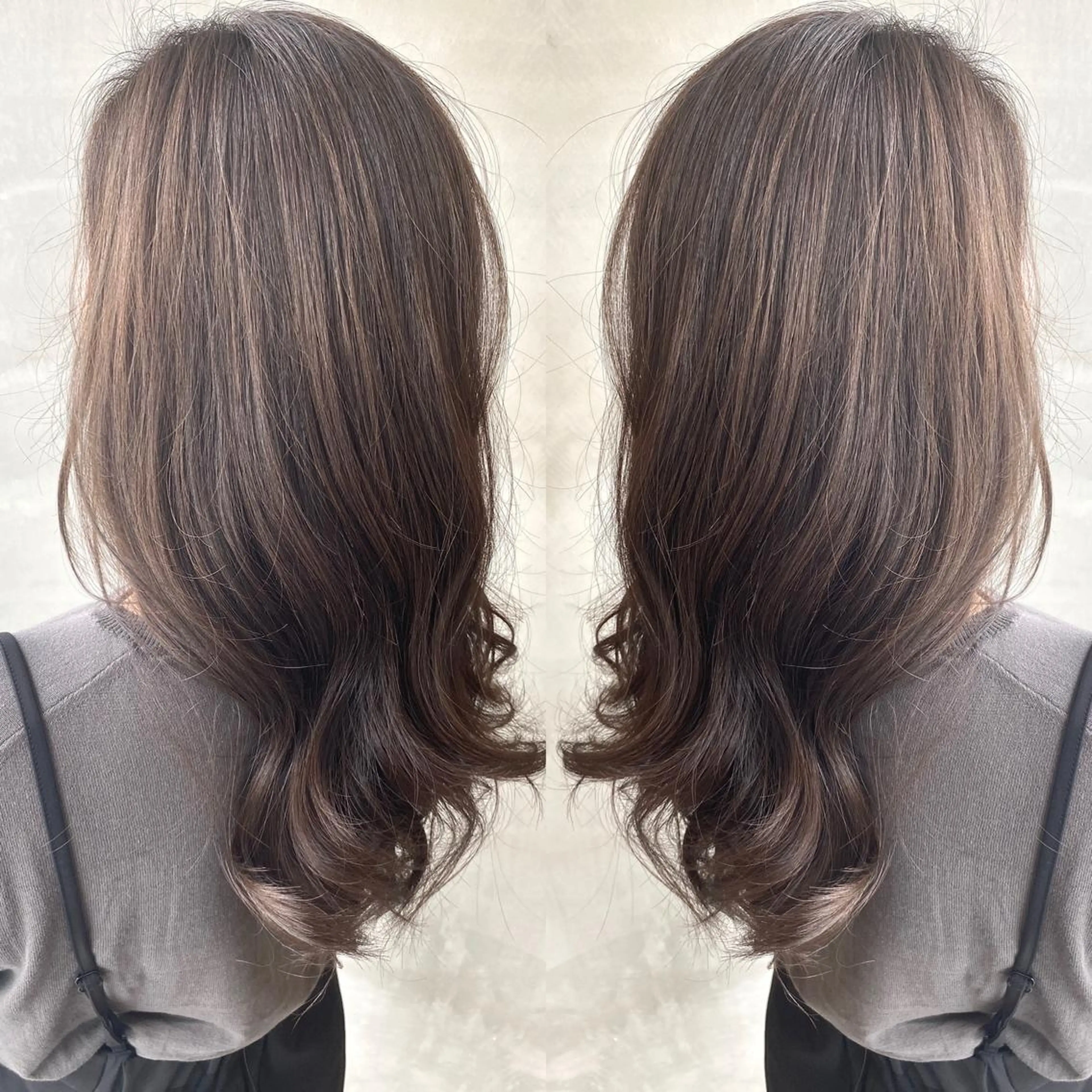 ロング カラー ヘアアレンジ ネイル マツエク・マツパ 透明感カラー ハイライトカラー 外国人風カラー ハイライト トリートメント 夜23時まで予約🉑 reverieあきらのヘアスタイル