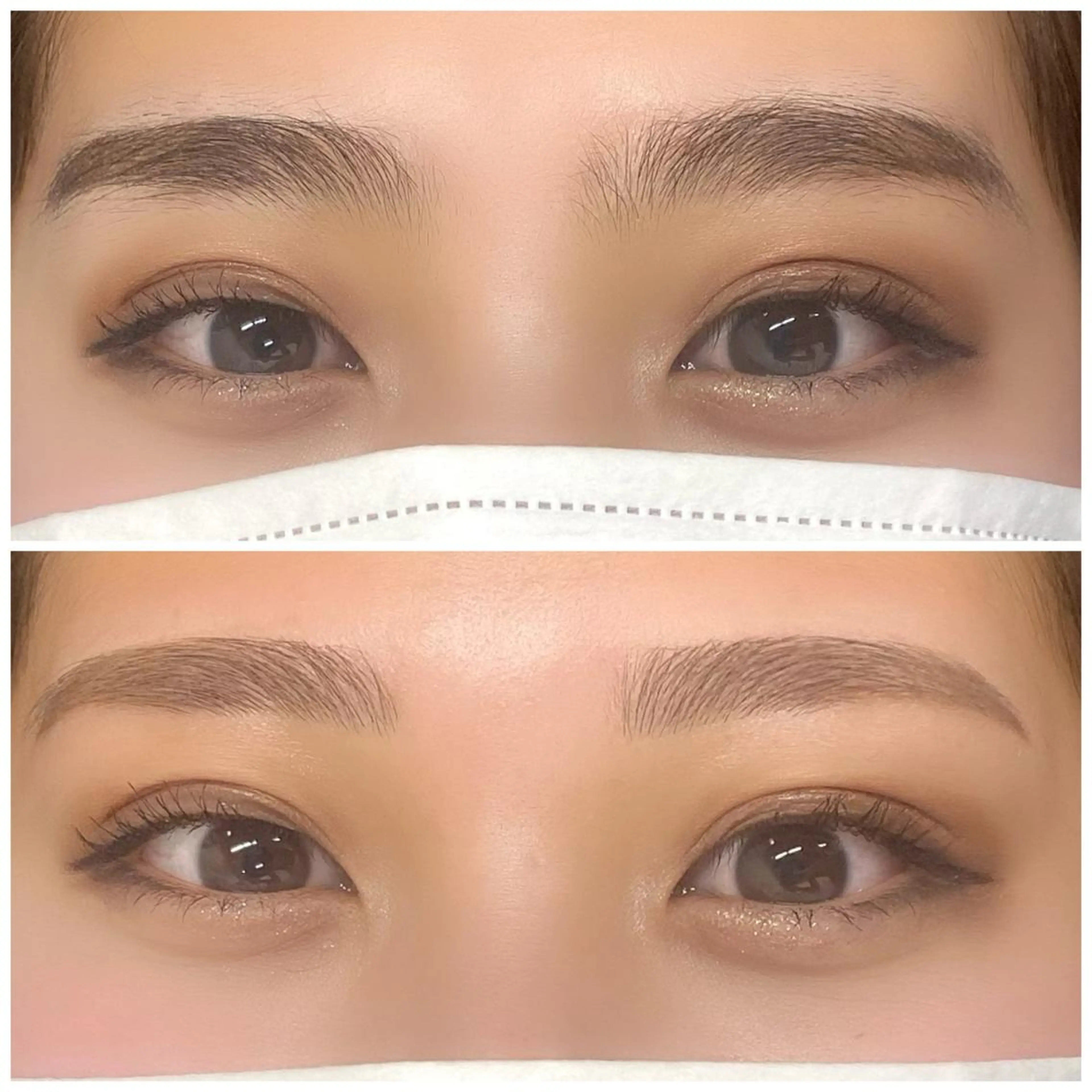 アイブロウ 眉毛ワックス脱毛 ワックス脱毛 眉カット その他(アイブロウ) 韓国風眉×顔タイプ 診断®  Naoの眉毛・アイブロウイメージ