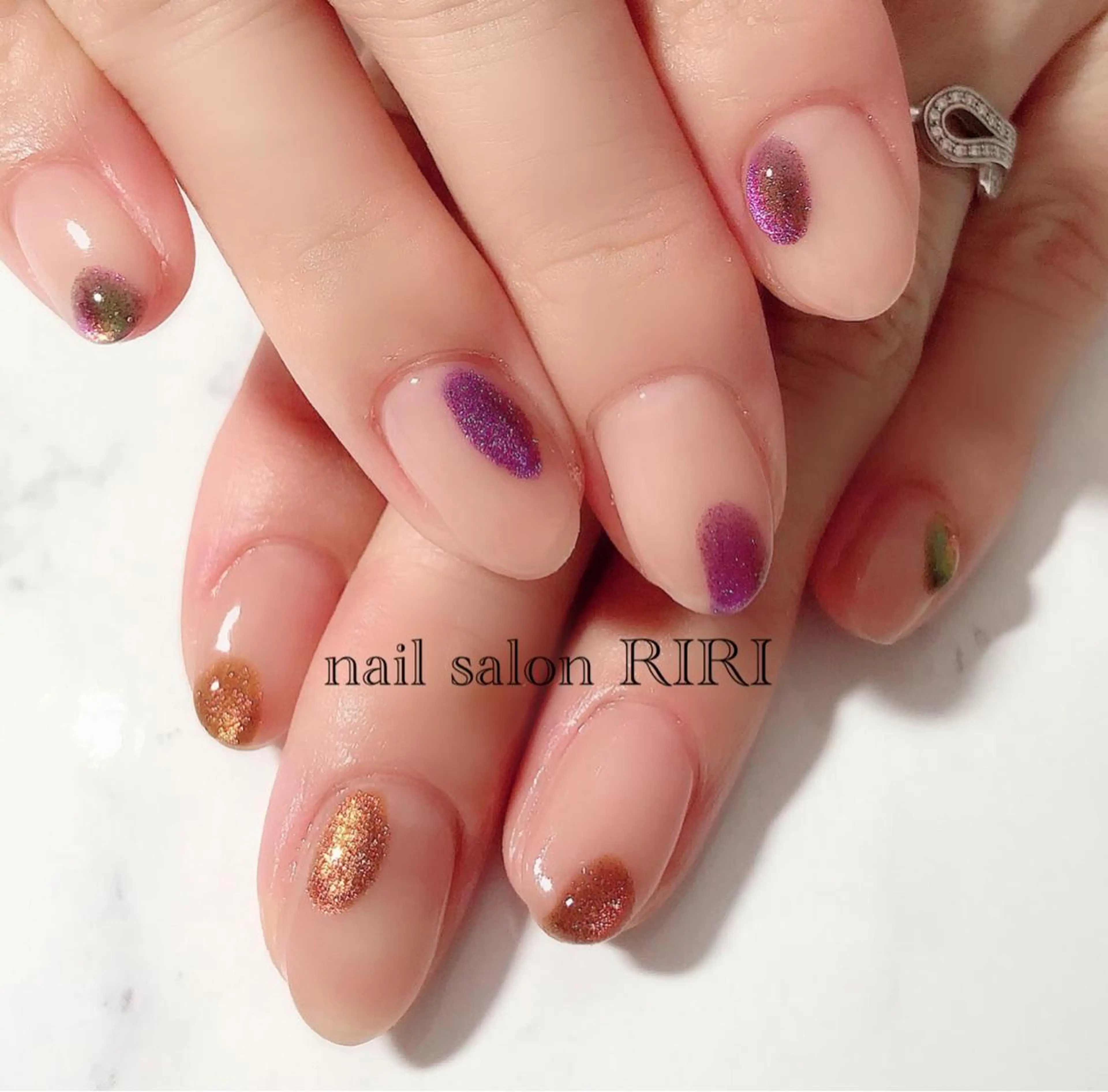 ネイル ニュアンスネイル RIRI リリのネイルデザイン