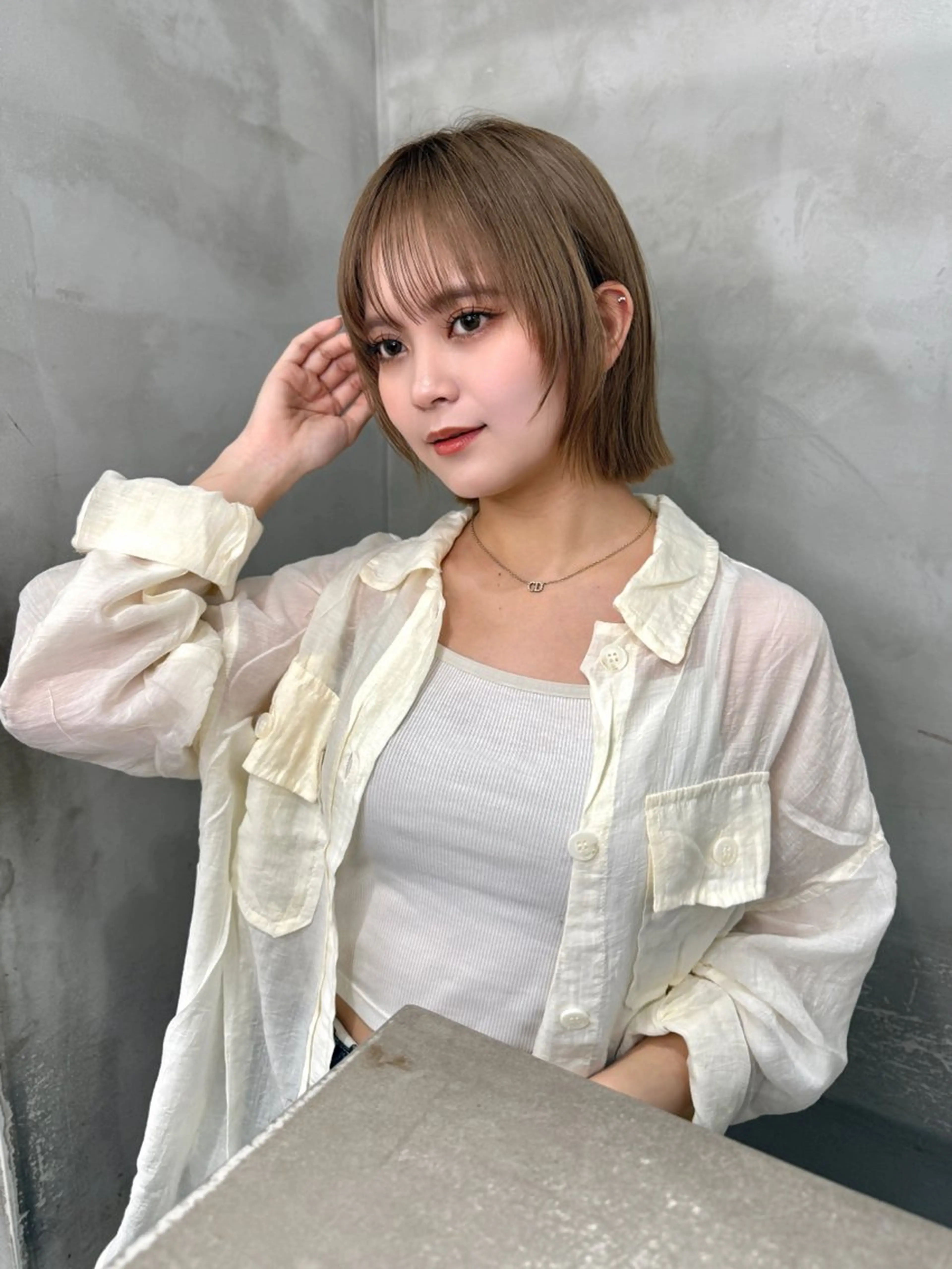 ショート 浦和Lond 山本賢人のヘアスタイル