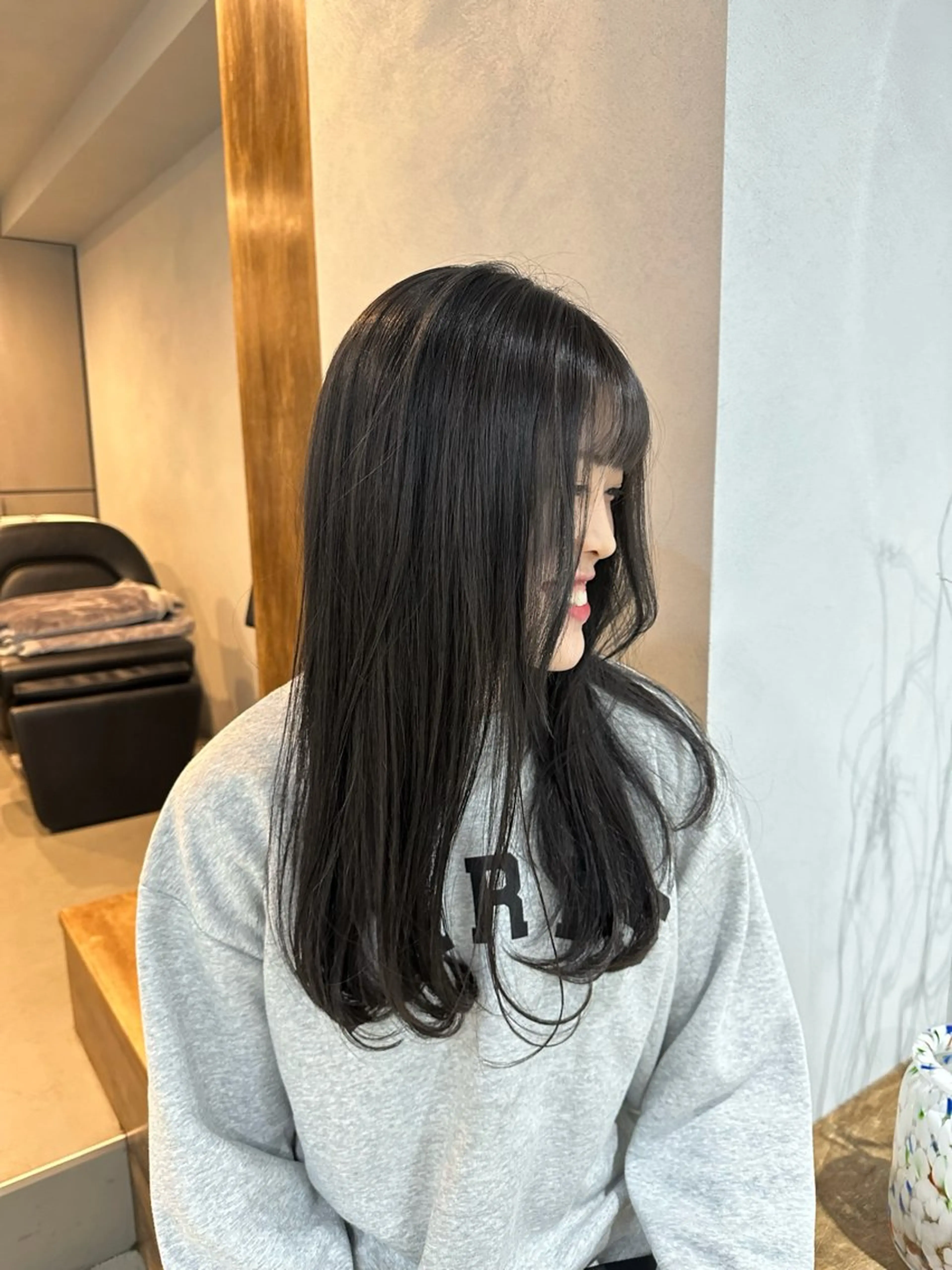 ロング カラー 透明感カラー ヘアカラー トリートメント ショートカット/ レイヤー/齋藤大貴のヘアスタイル