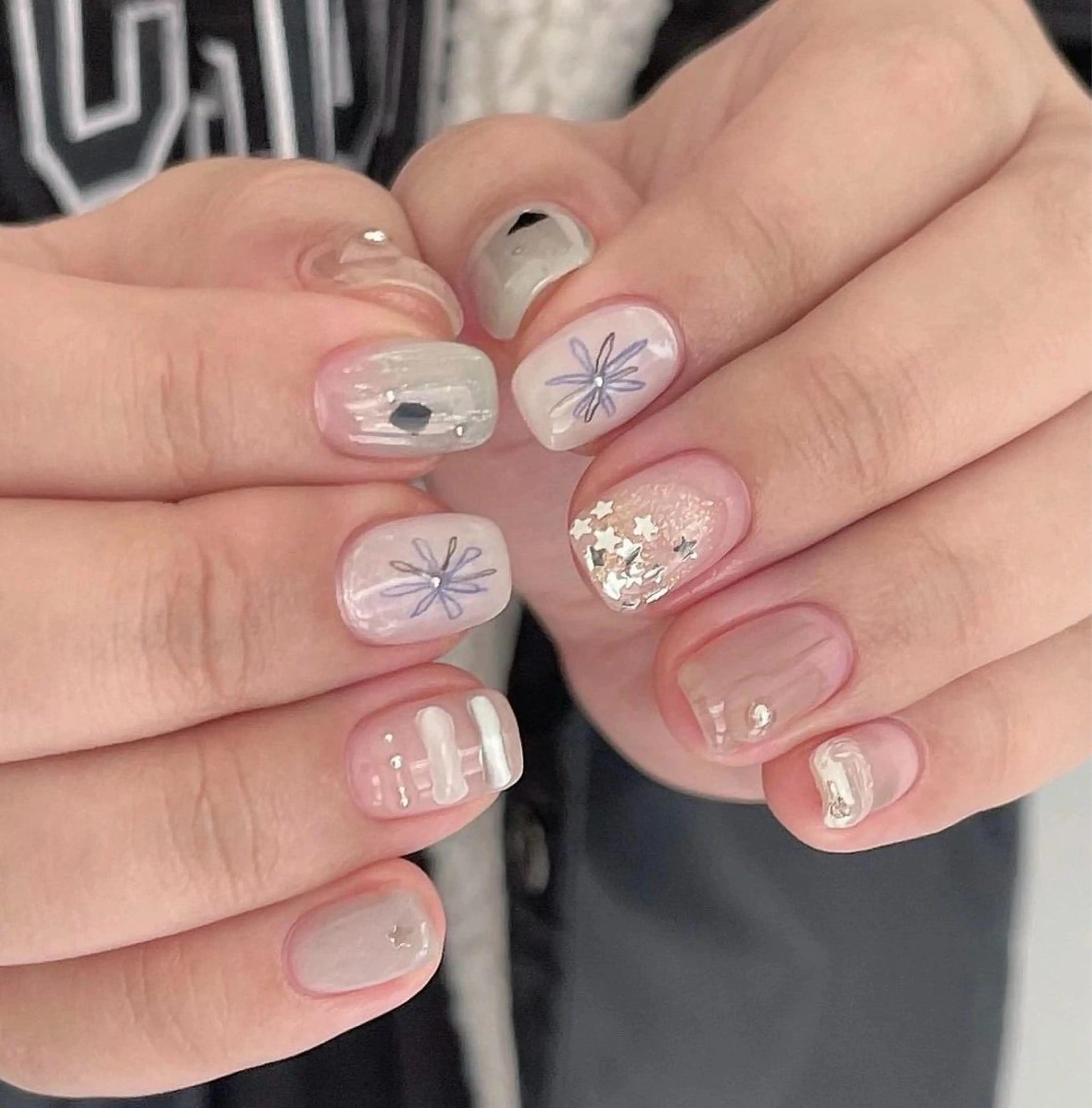 ネイル ハンドネイル ドパルネイル 上野店サロンのネイルデザイン