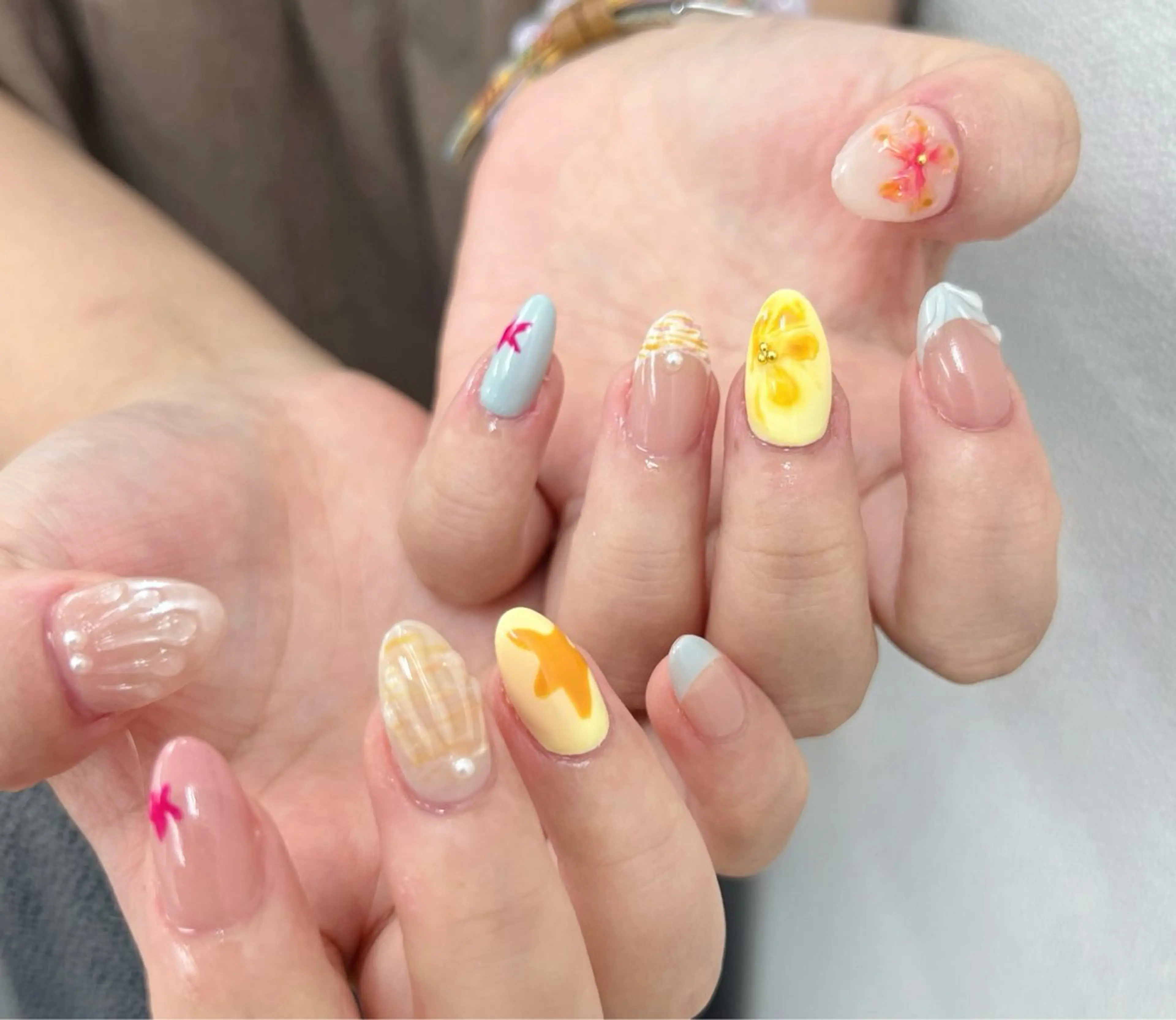ネイル ハンドネイル Tinicoo Yuki ❄️のネイルデザイン
