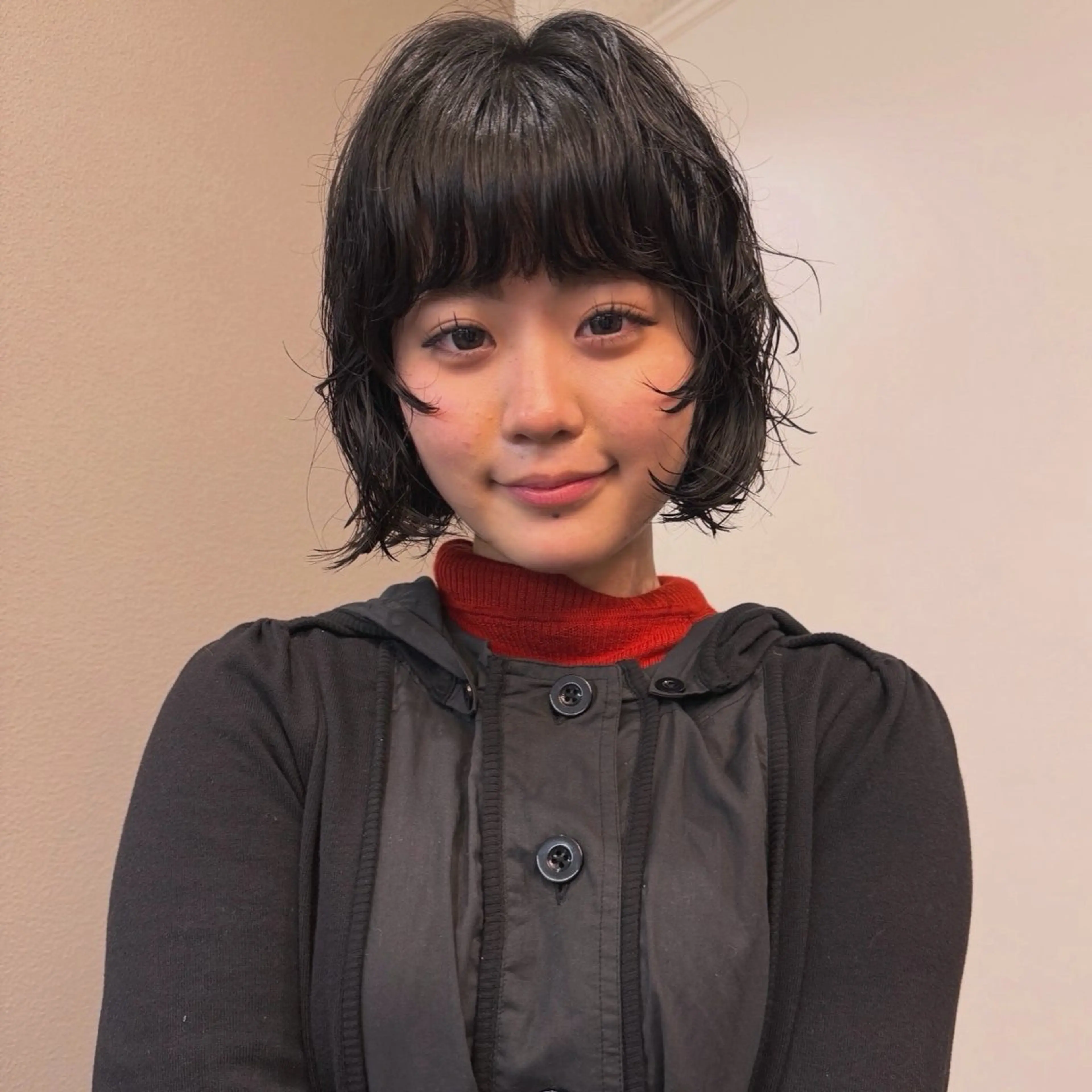 ショート パーマ カット パーマ パーマ/透明感カラー 元町🌱takutoのヘアスタイル