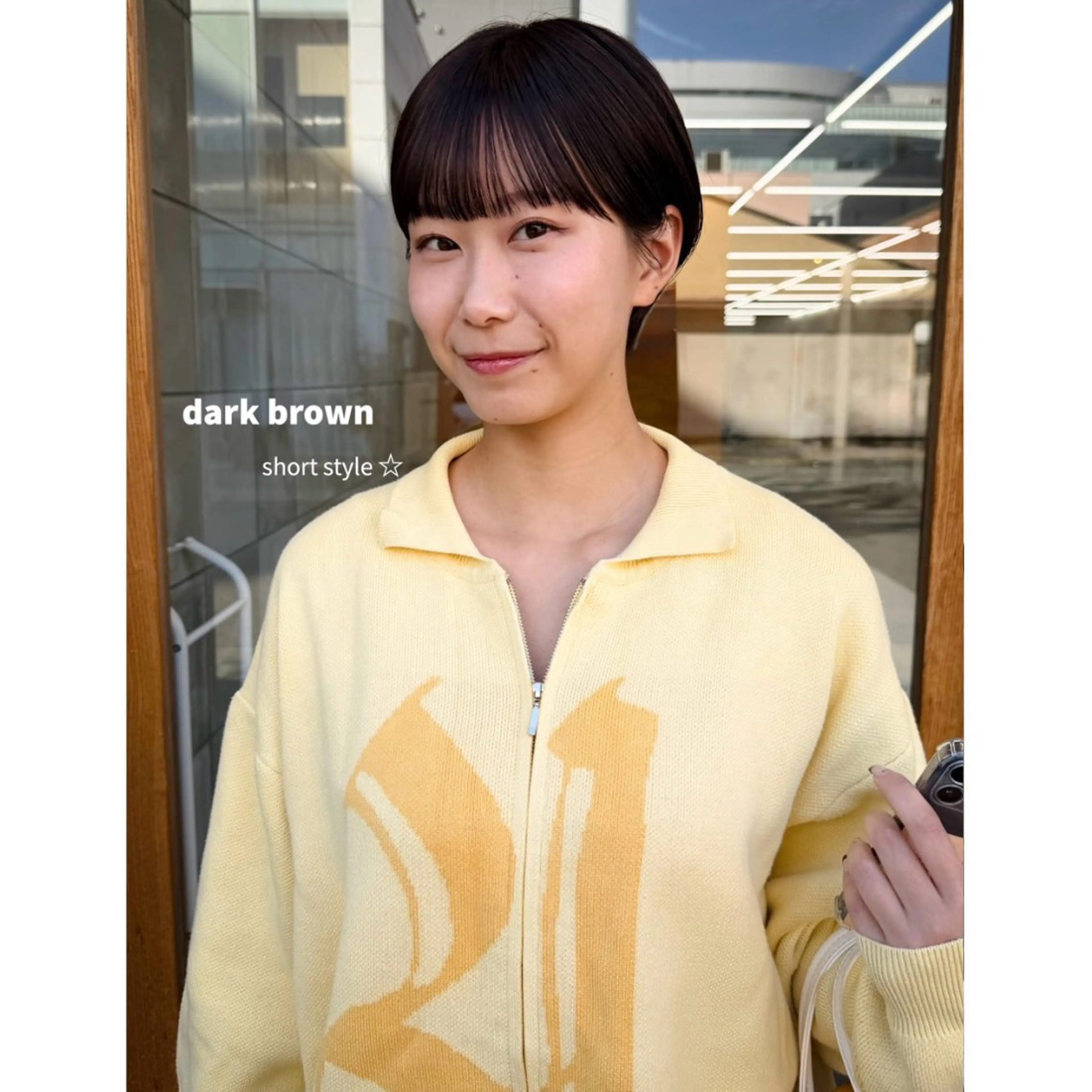 【ミニモ学割 土日祝限定！】カット＋カラー＋トリートメント🎨🫧  (ブリーチ‪✕‬)の写真