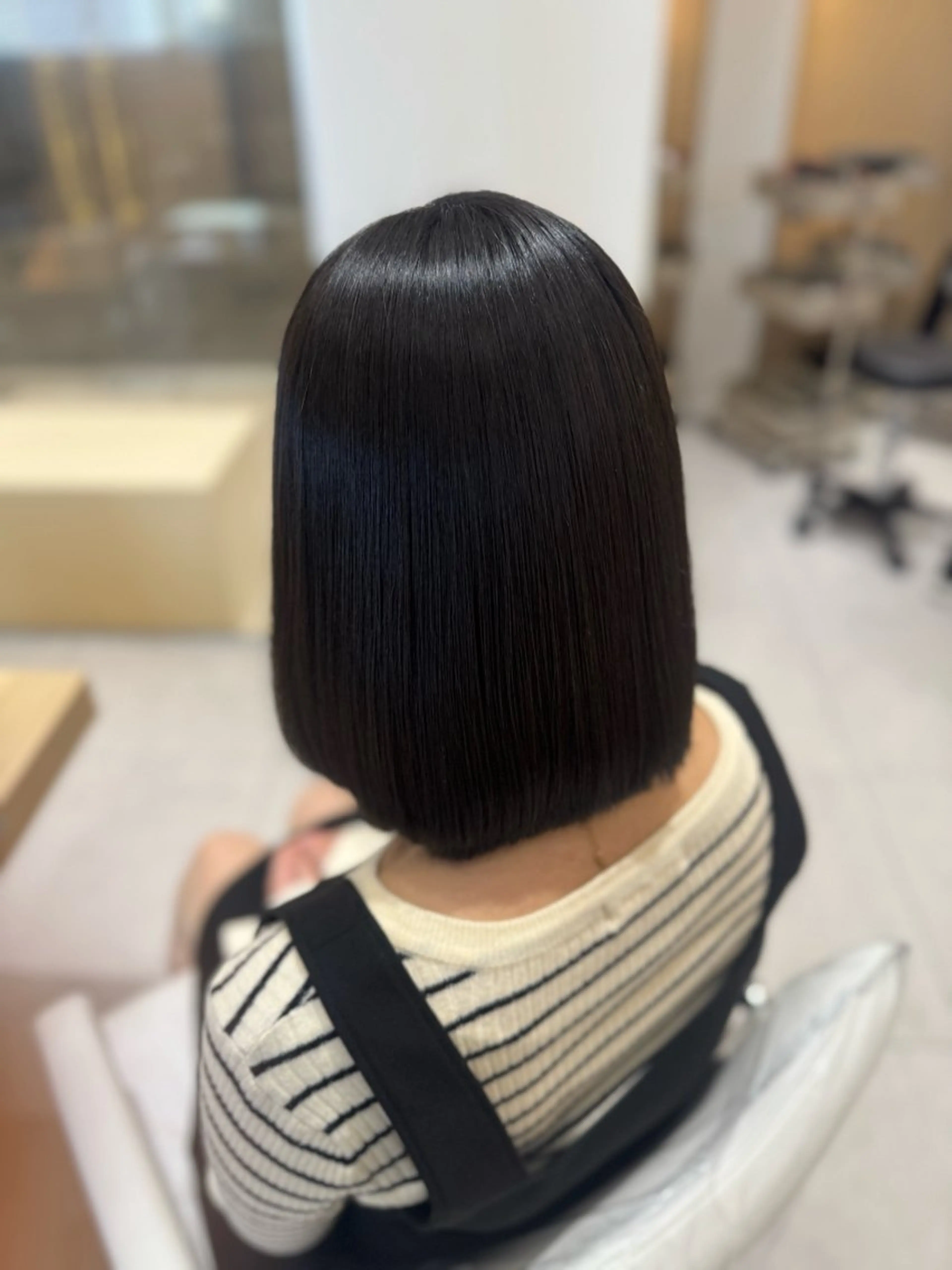 ミディアム 京都河原町 髪質改善🌛‧˚花綸のヘアスタイル