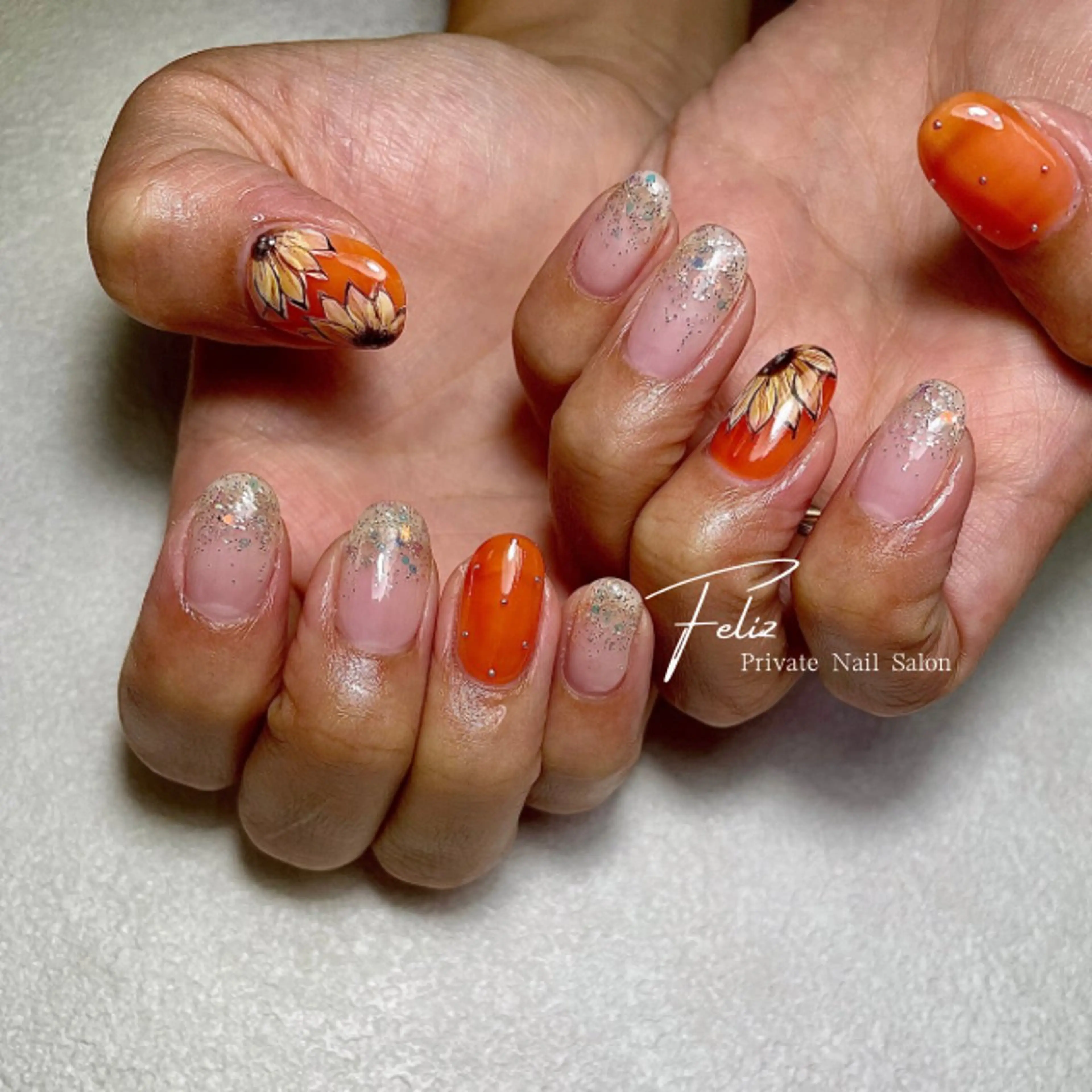 ネイル Feliz 楽しいネイルサロンのネイルデザイン