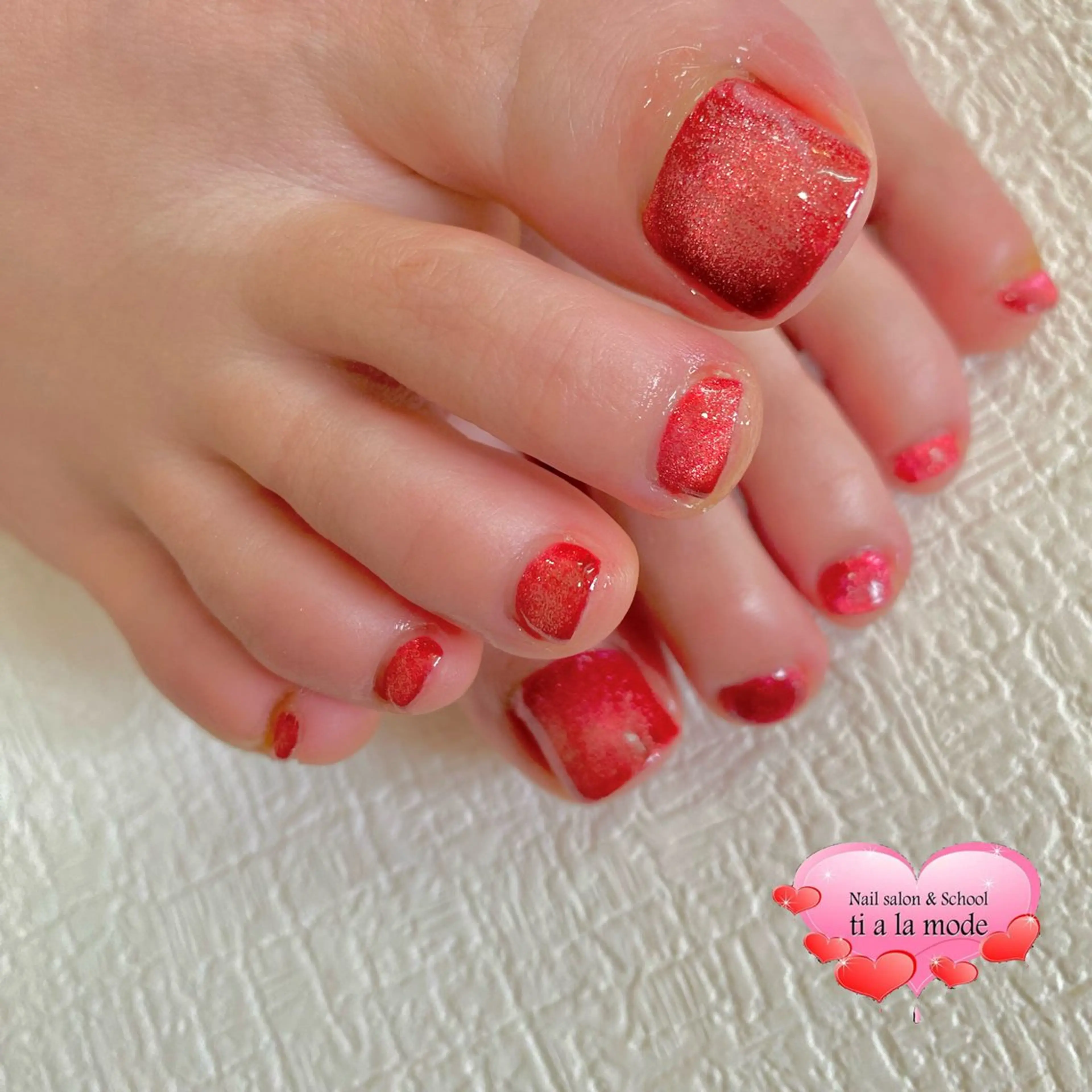 フットジェル⭐︎マグネットネイル【オフなし】の写真