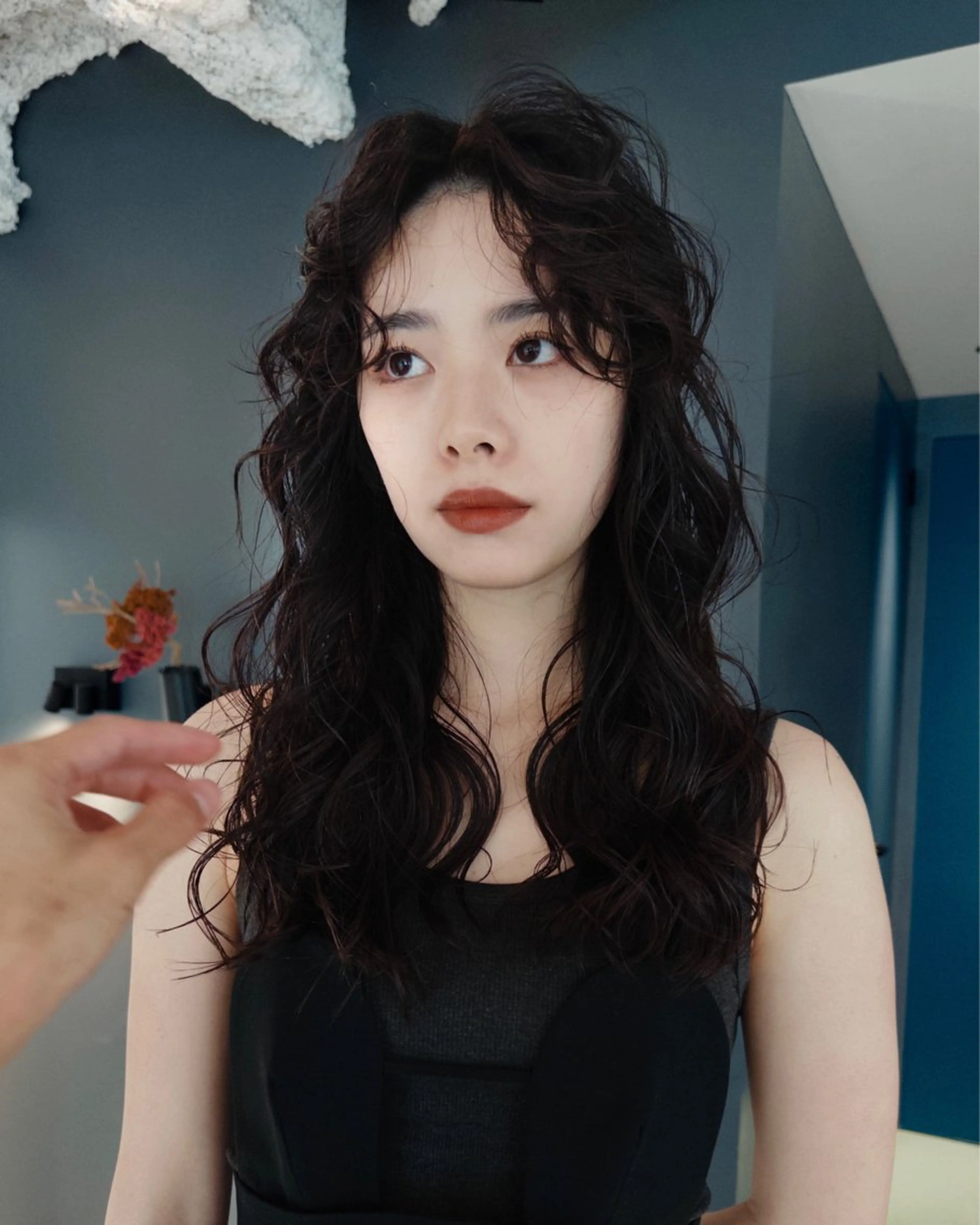 セミロング パーマ カット パーマ レイヤー/パーマ /ウルフ/nabeのヘアスタイル