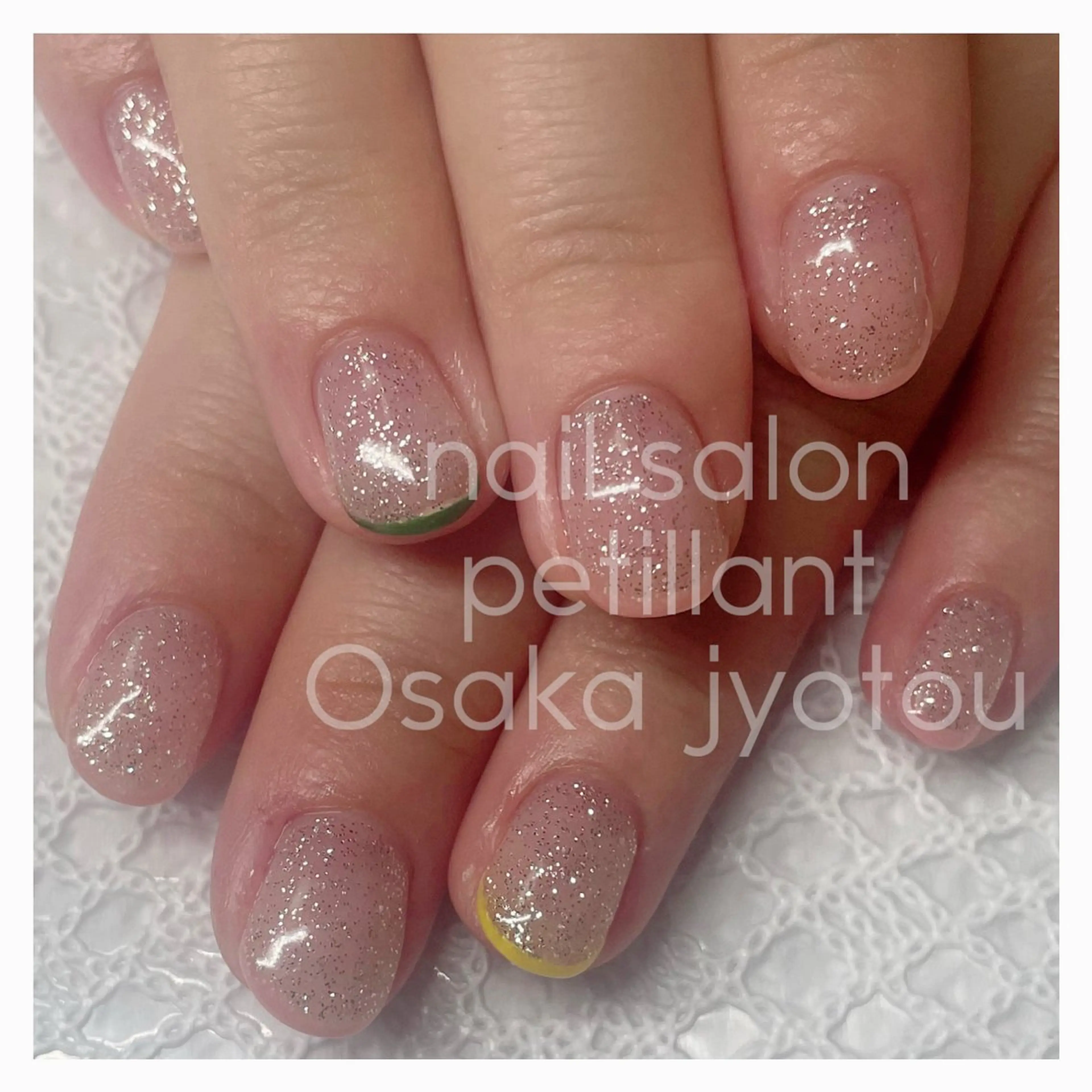 ネイル フレンチネイル シンプルネイル nail salon petillantのネイルデザイン