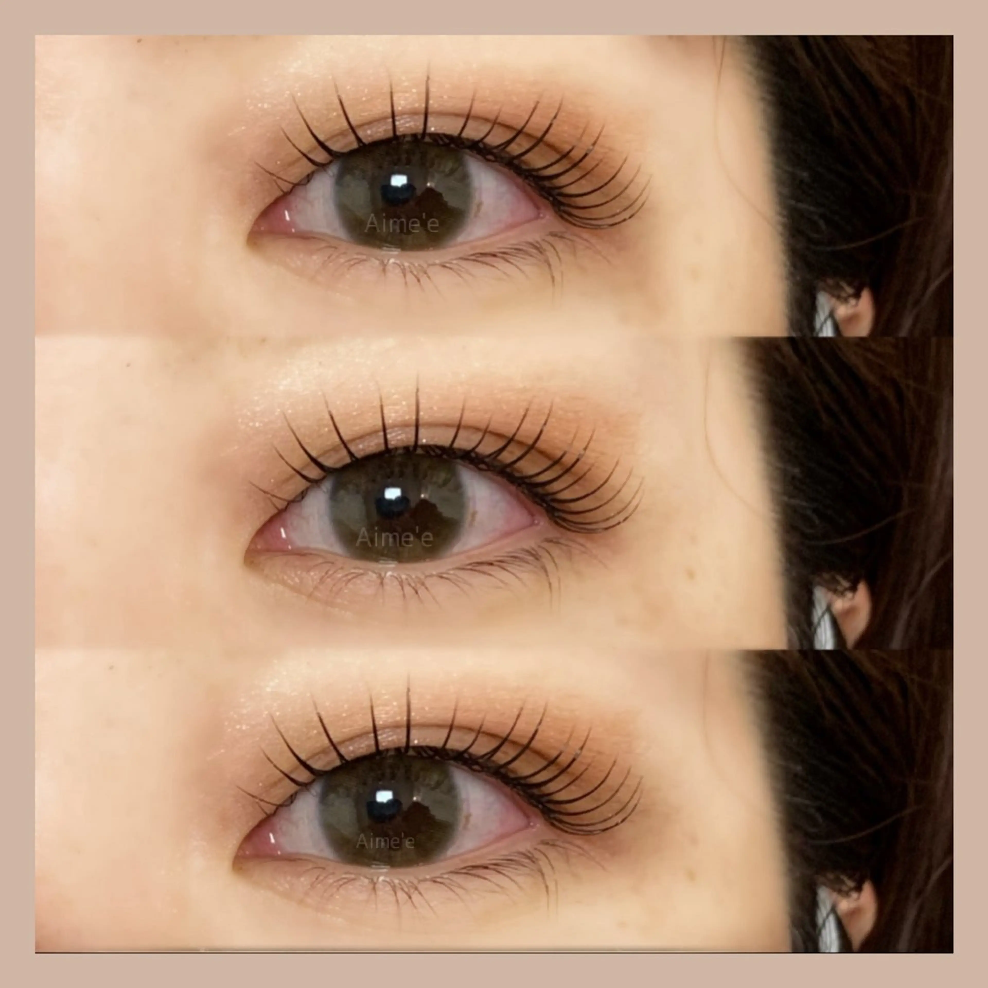 マツエク・マツパ Aime'e所属・野田 美早のマツエク・マツパデザイン