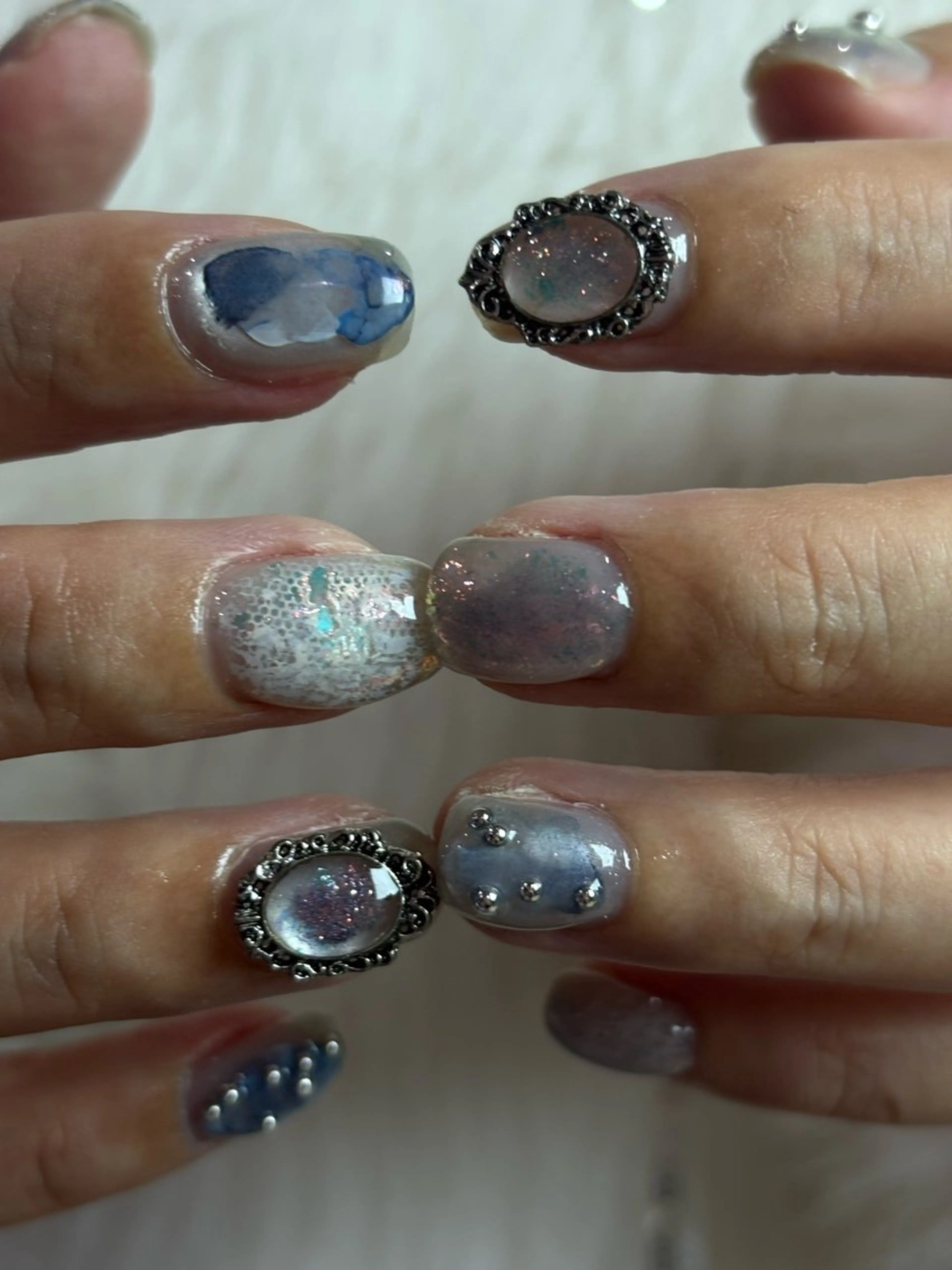 ネイル Dark Honey Ivyのネイルデザイン