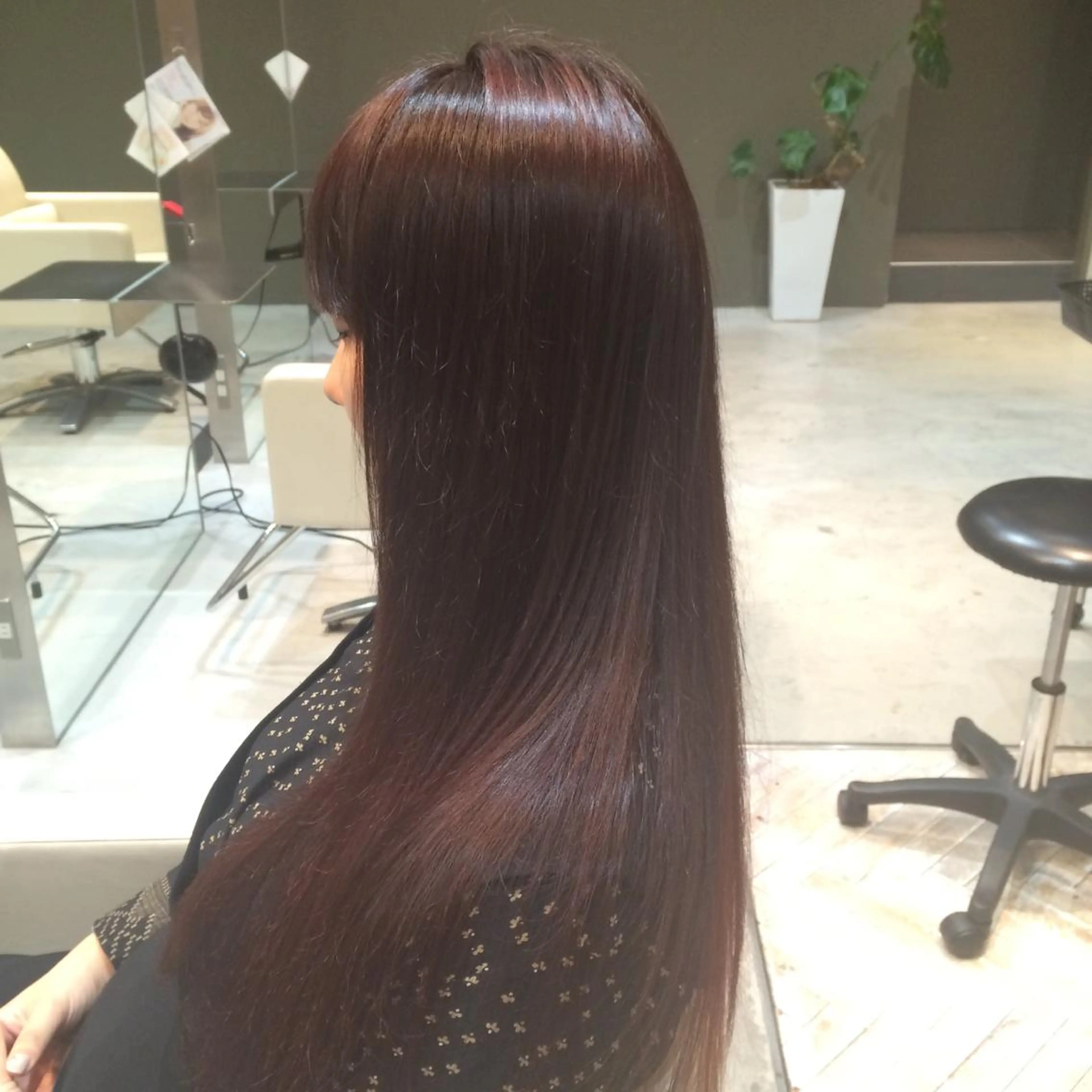 ロング カラー ピンクカラー バイオレットカラー トリートメント 鈴木 沙羅のマツエク・マツパデザイン