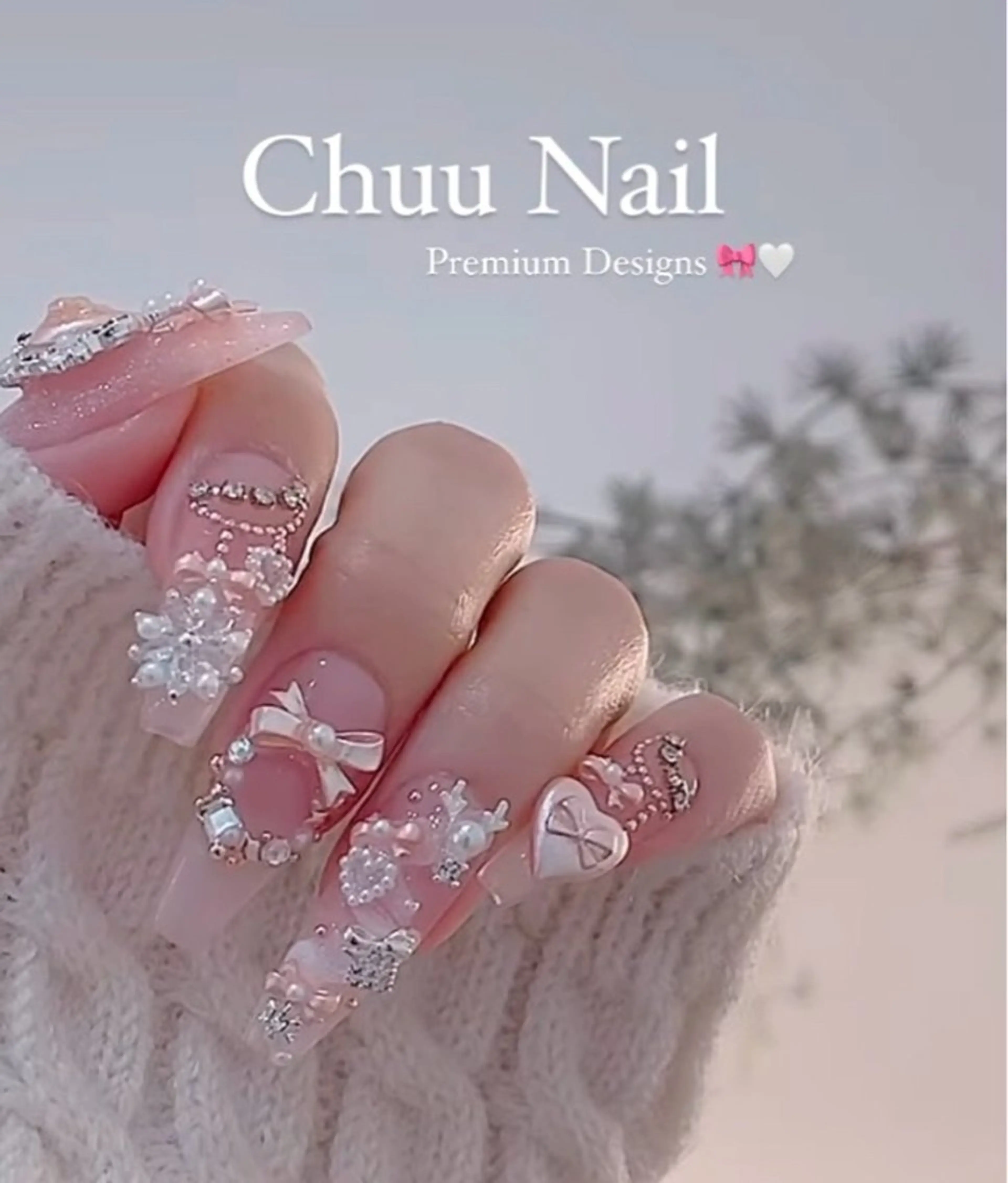 ネイル オーロラネイル チークネイル 長さ出し フットネイル フレンチネイル Lee Nails チップ長さだし専門店のネイルデザイン