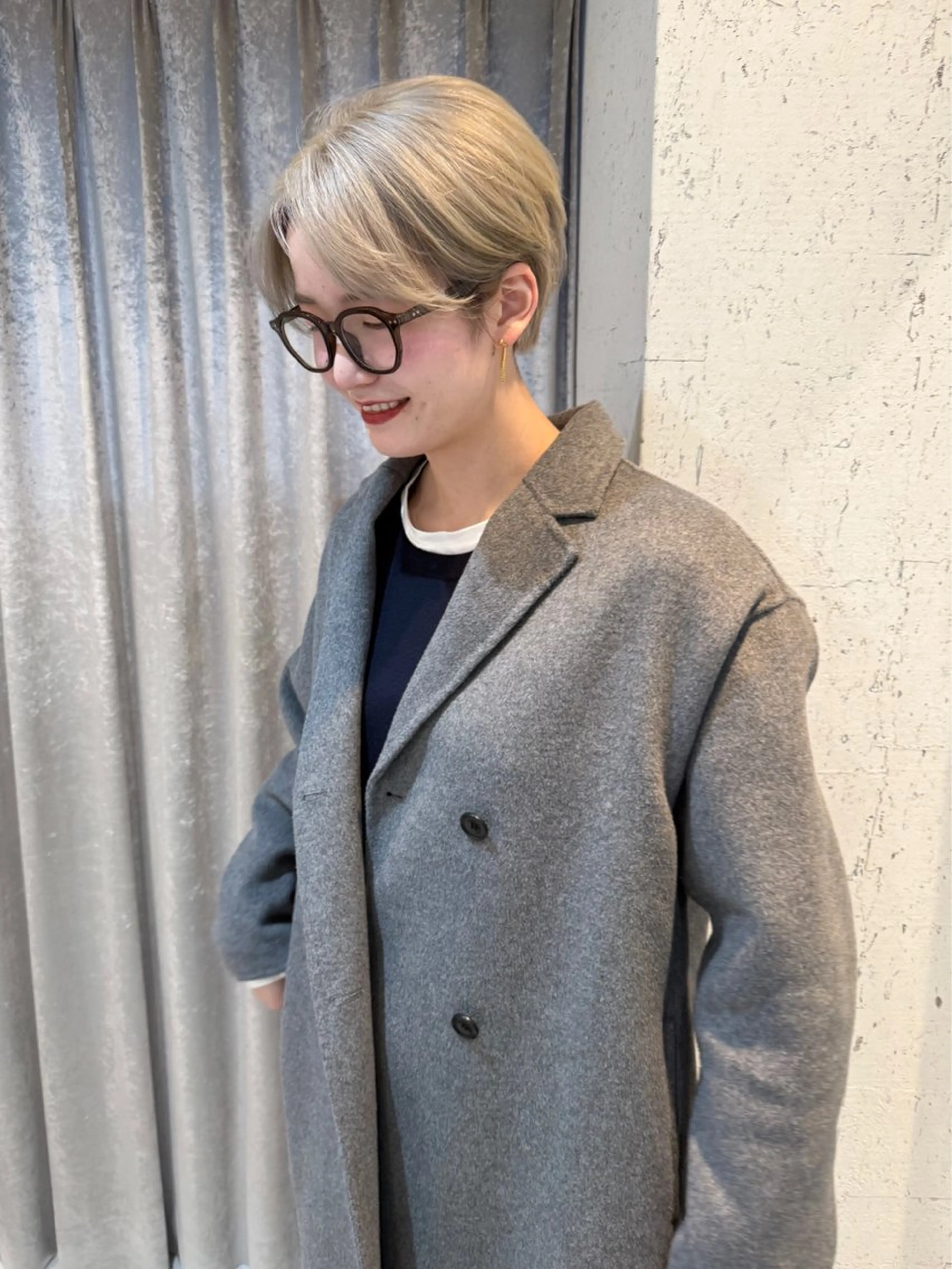 ショート カラー カット ヘアカラー トリートメント mai / linoah˚✧のヘアスタイル