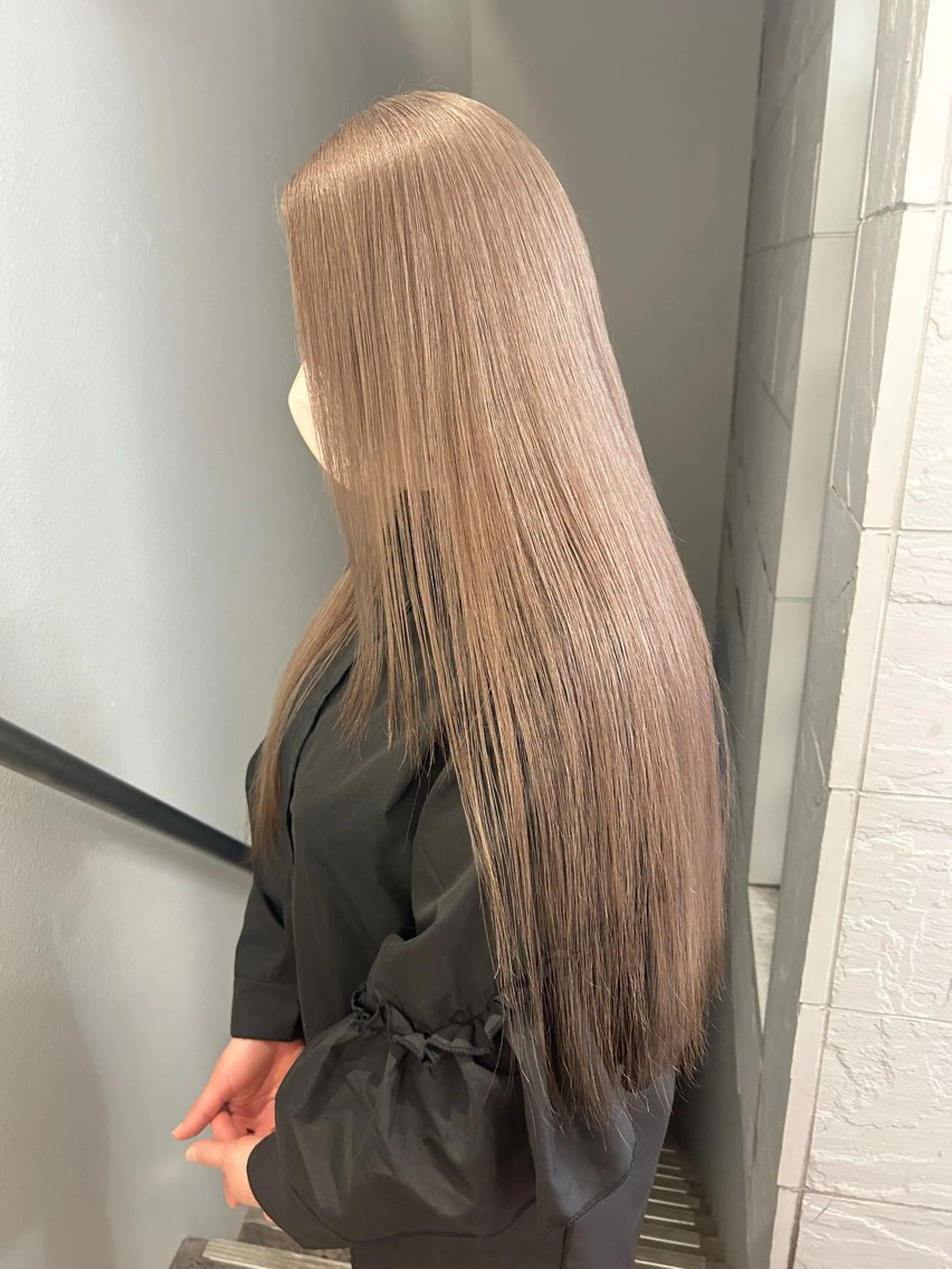 ロング カラー ヘアカラー 💜Noa /艶髪ハイトーン💫のヘアスタイル