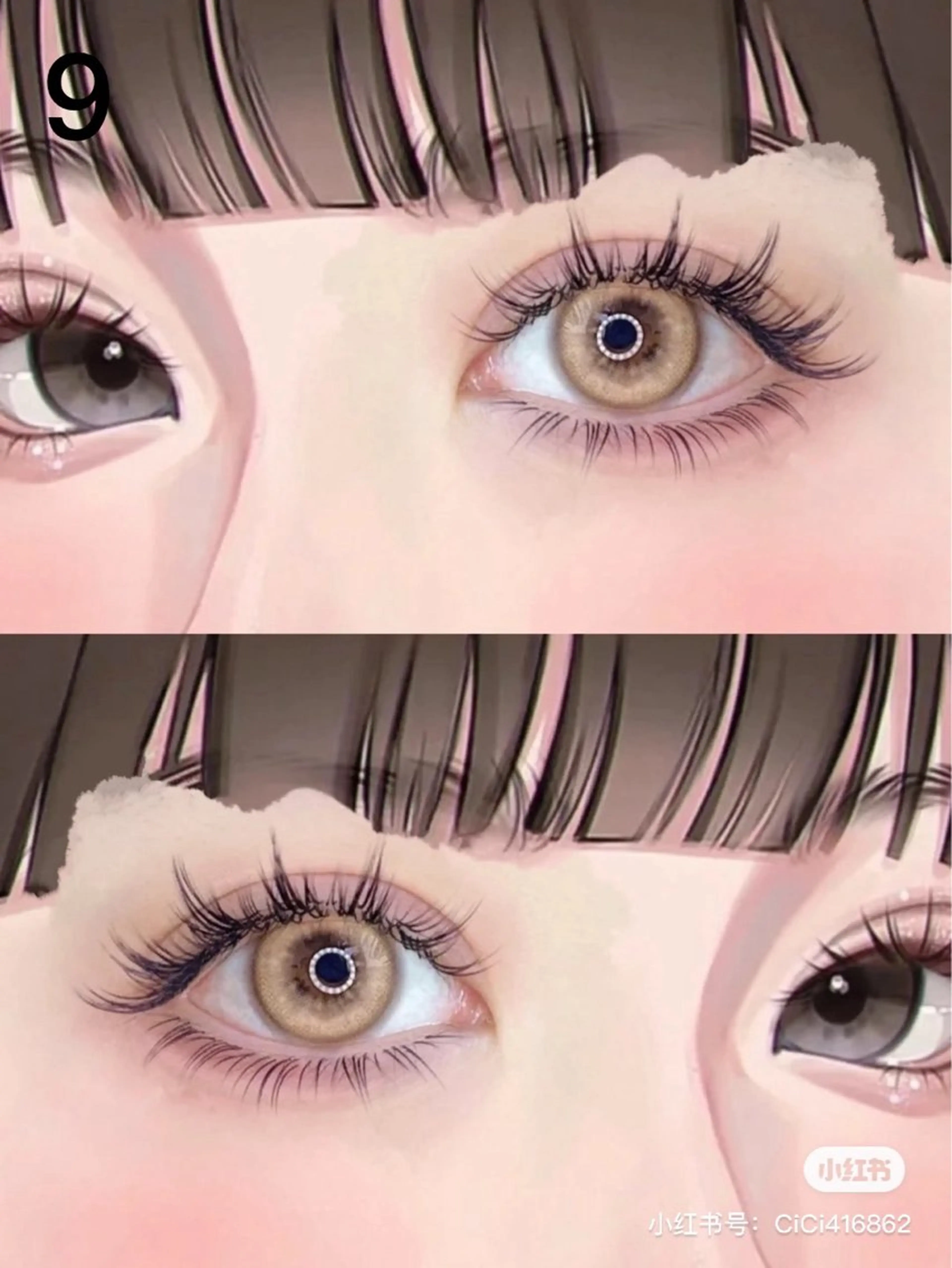 限定LEDエクステ(スピード 圧倒的持続力)人気No1️⃣漫画ワンホンデザイン🧚🏻♀️上600本までの写真