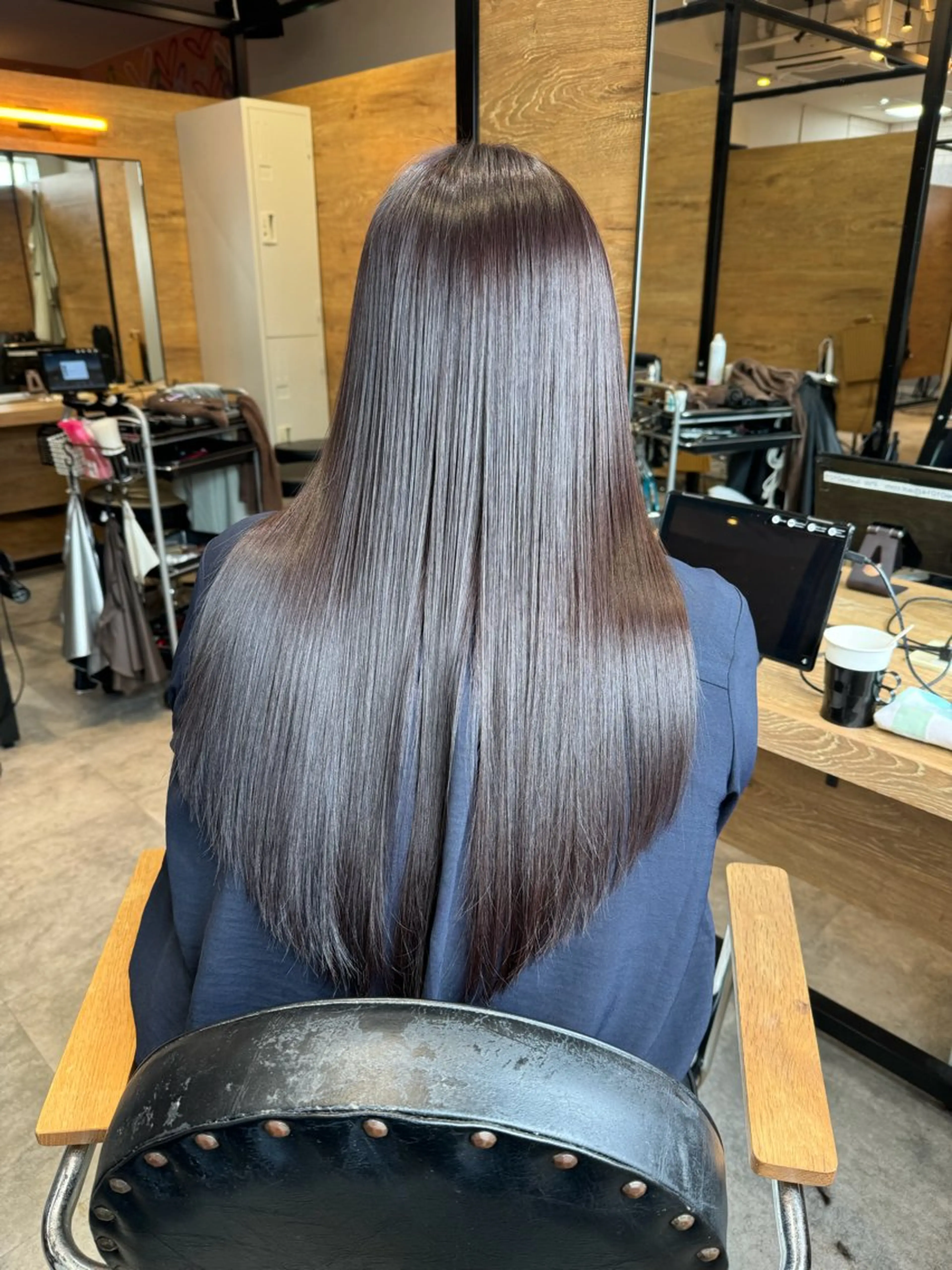 ロング カット ヘアカラー トリートメント 髪質改善✨ 林 健信のヘアスタイル