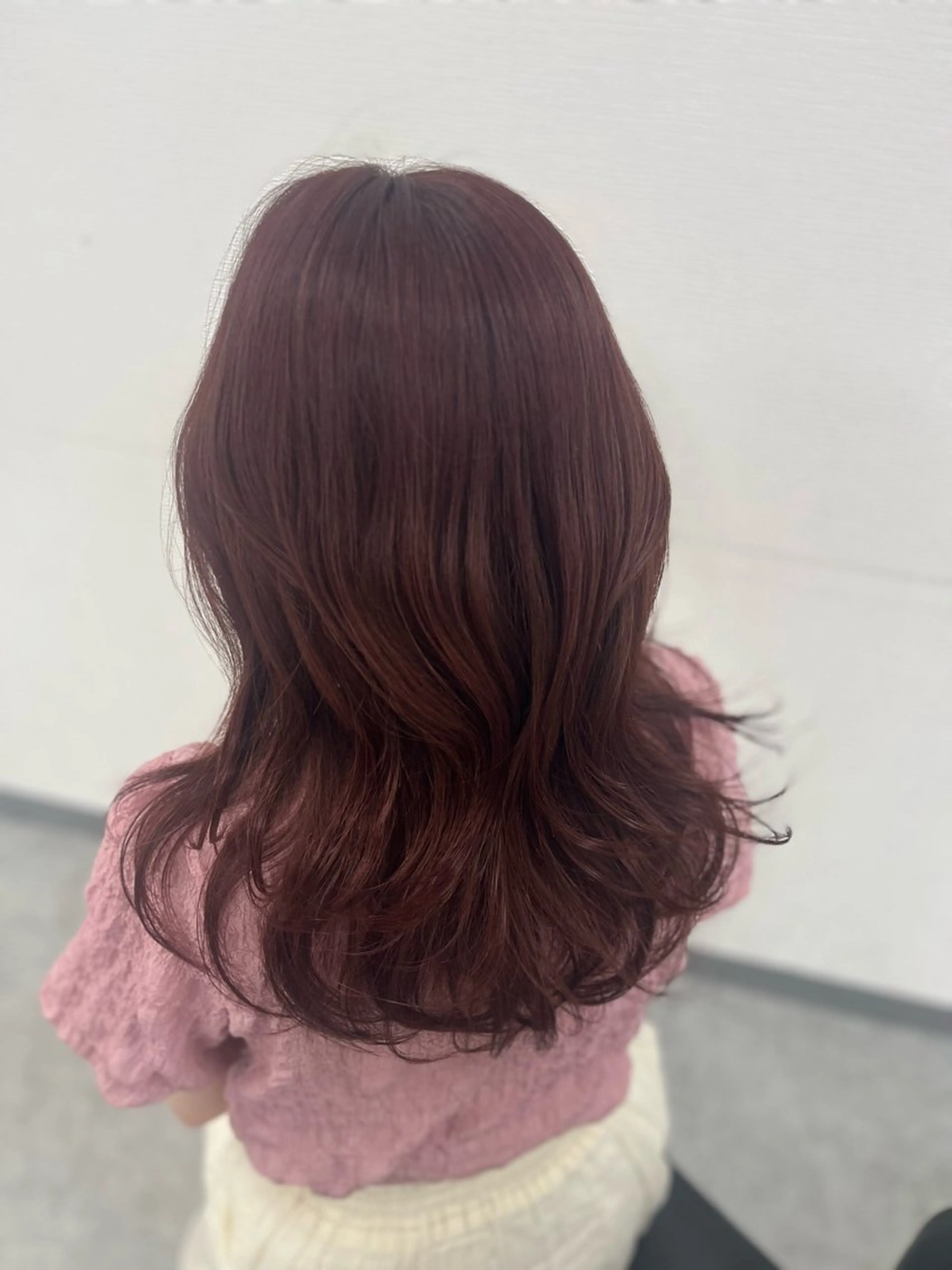 カラー ベージュ・ラベンダー カラー🎀りりのヘアスタイル