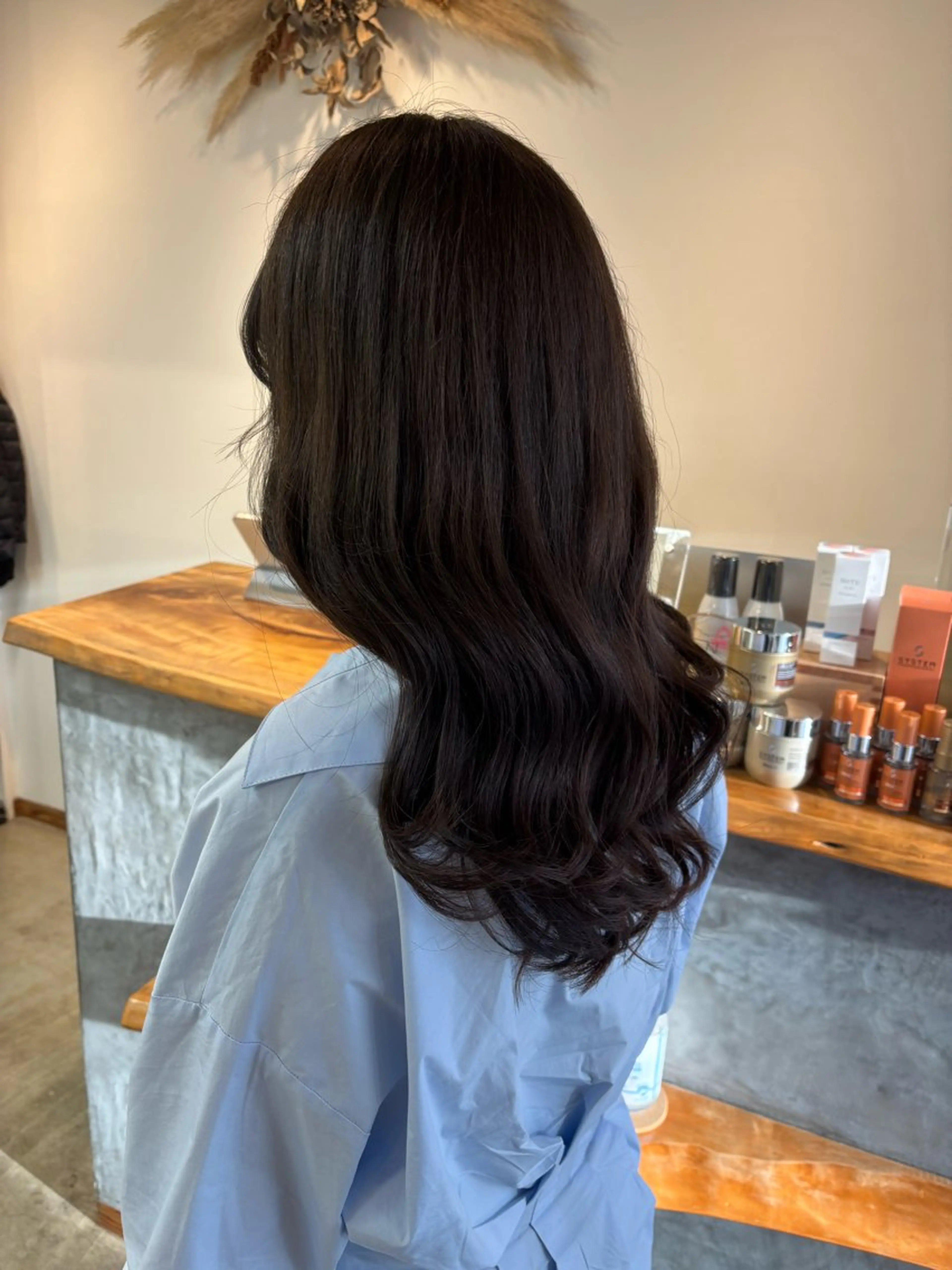 カラー 透明感カラー🫧 高田李胡のヘアスタイル
