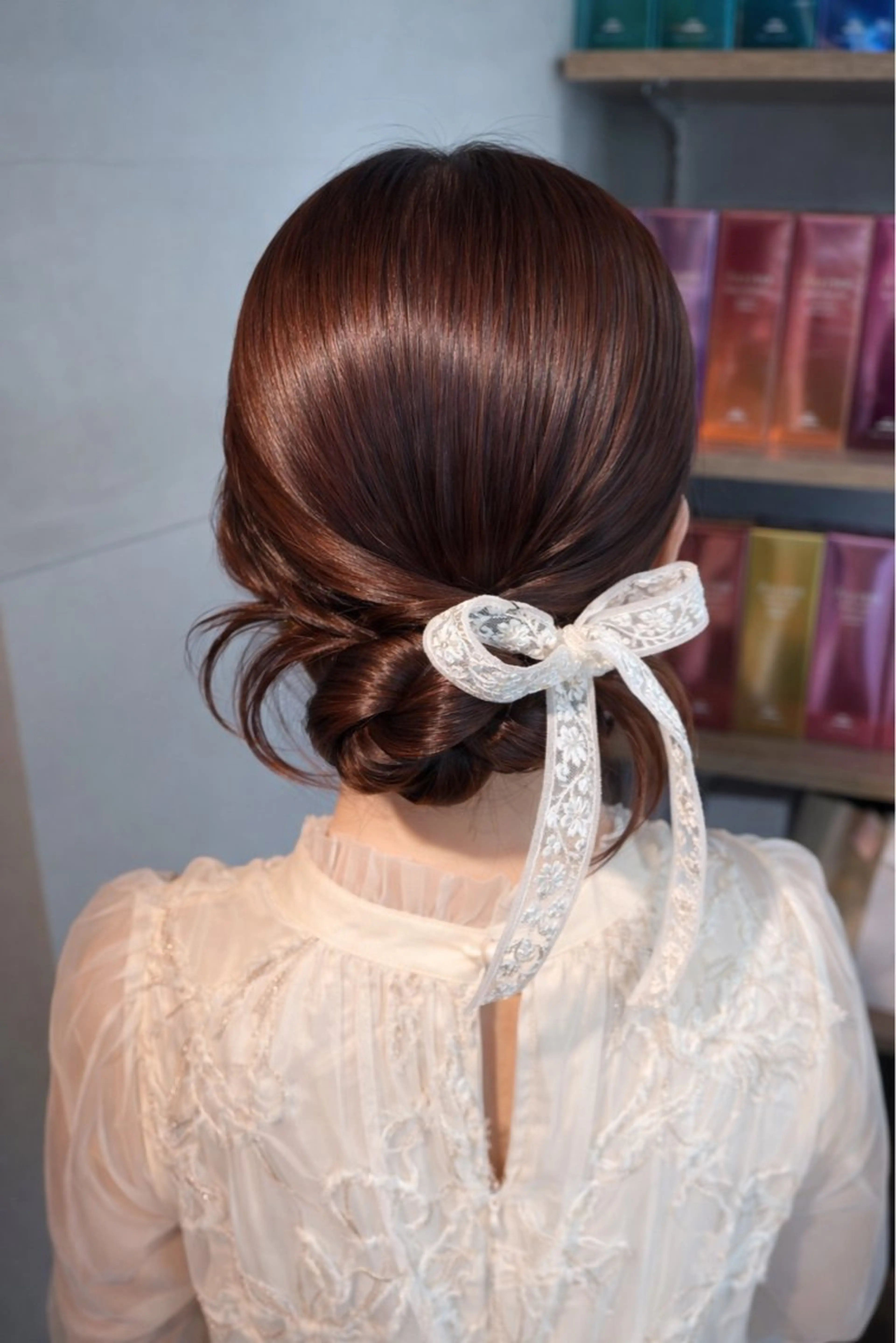 ヘアアレンジ 結婚式・ブライダル 卒業式のヘアスタイル ヘアセット charm《銀座》 ヘアセット/縮毛矯正のヘアスタイル