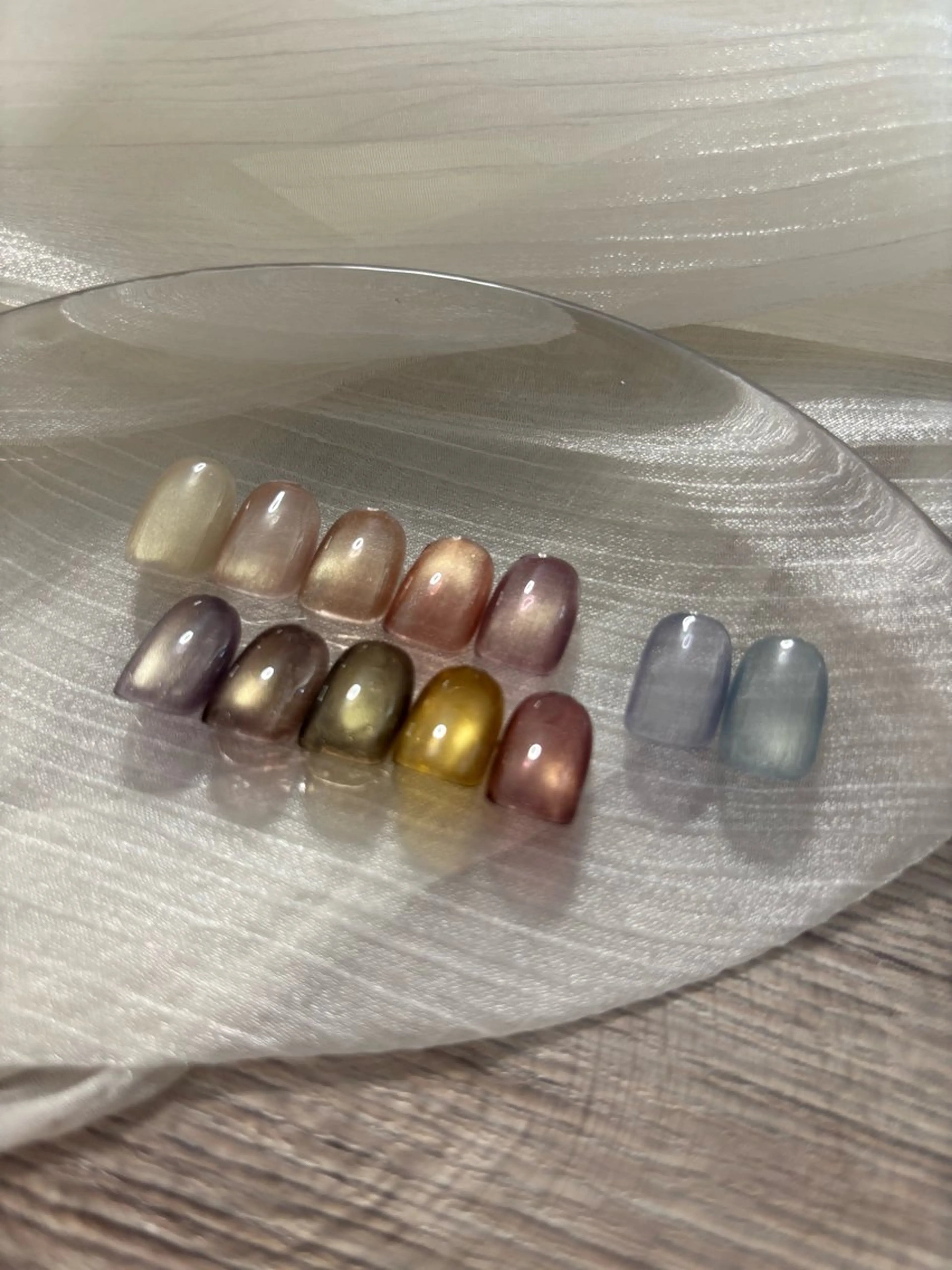 ［オフ・パラジェル込み］マグネットネイルの写真