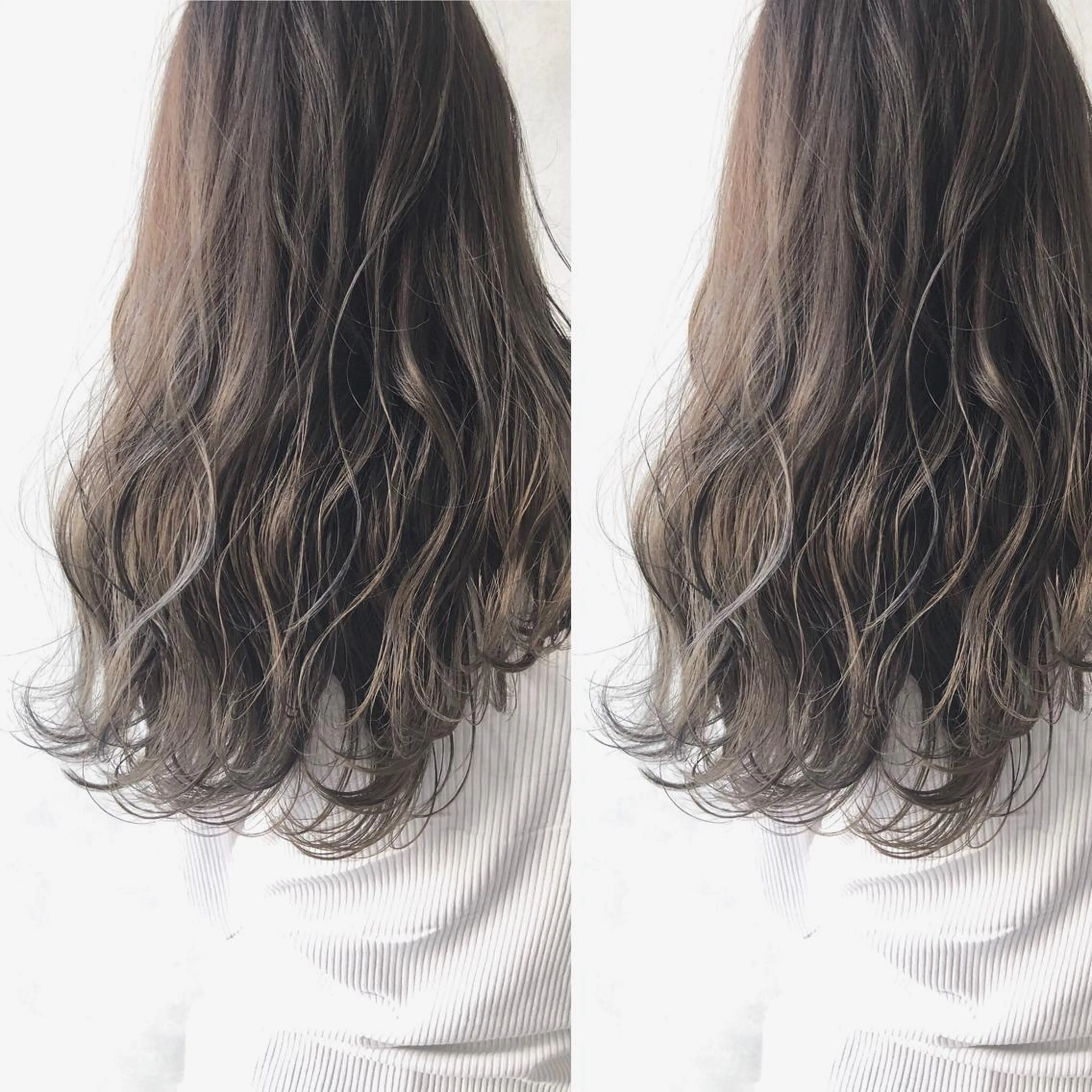 ロング ハイライト 小澤大輔 YOLO hairのヘアスタイル