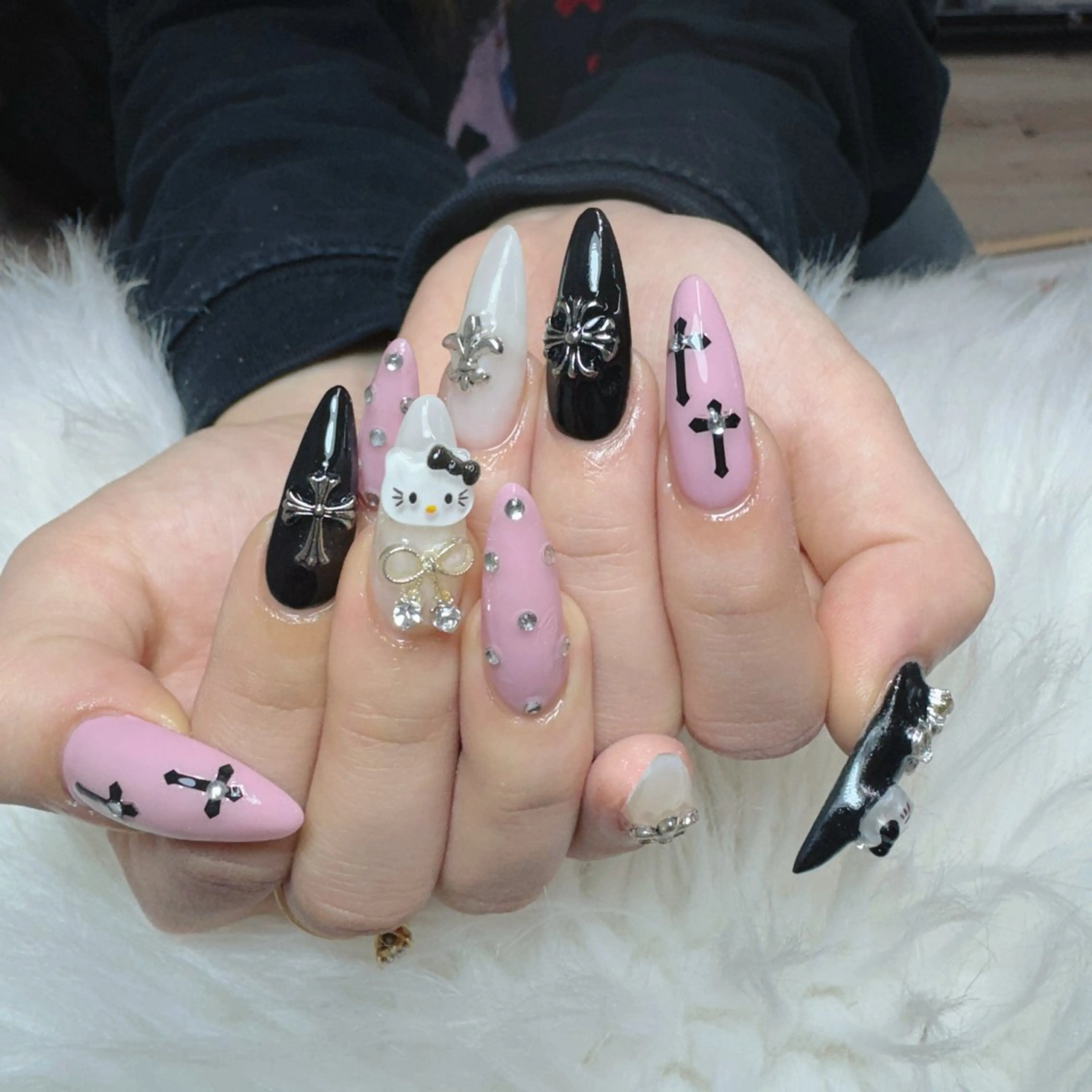 ネイル ハンドネイル 🎀nana🫧 ワンホンネイル🎀のネイルデザイン