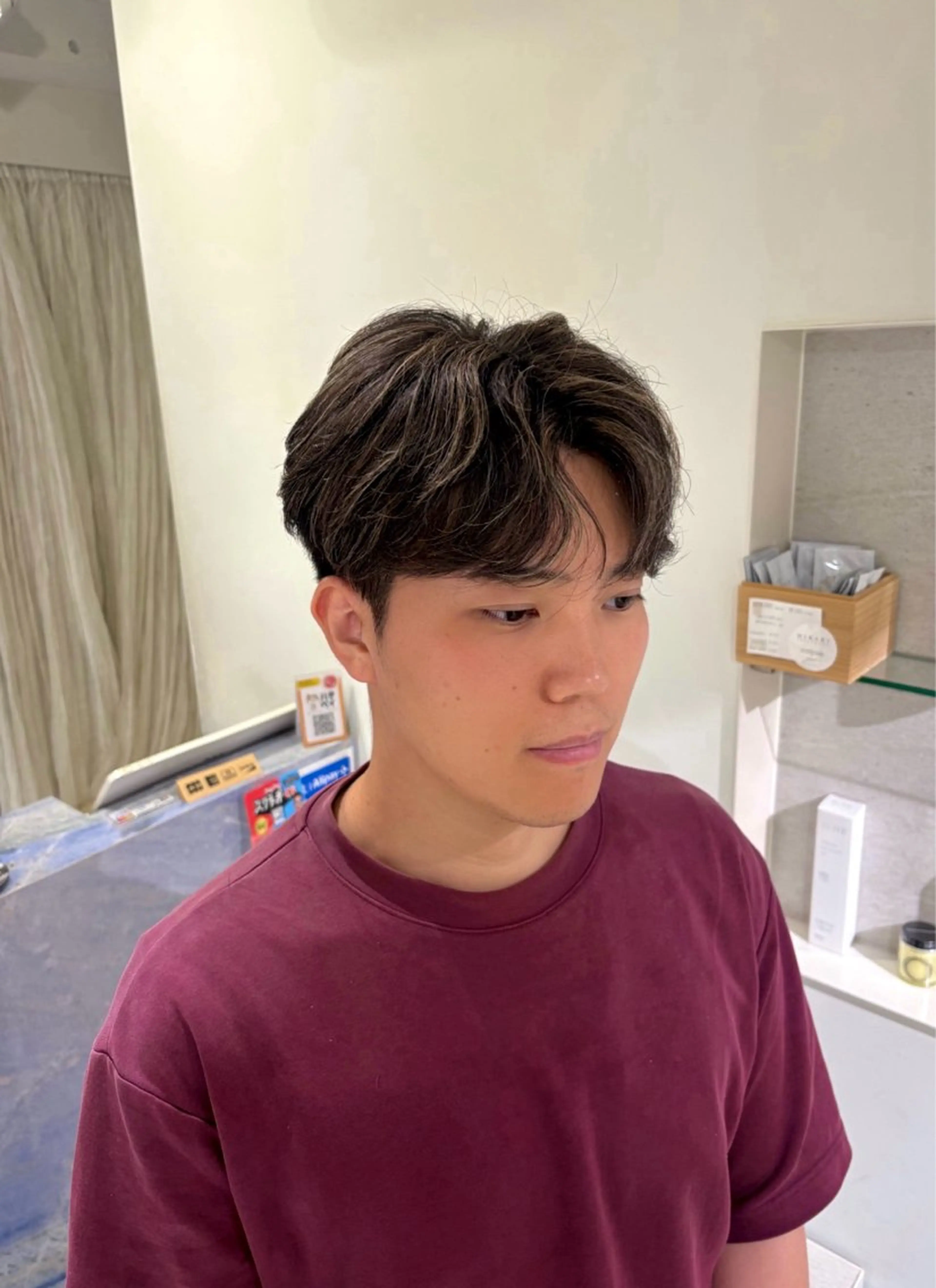 メンズ カット 【ボブ・ショート】 ／ おおの かい🫟のヘアスタイル