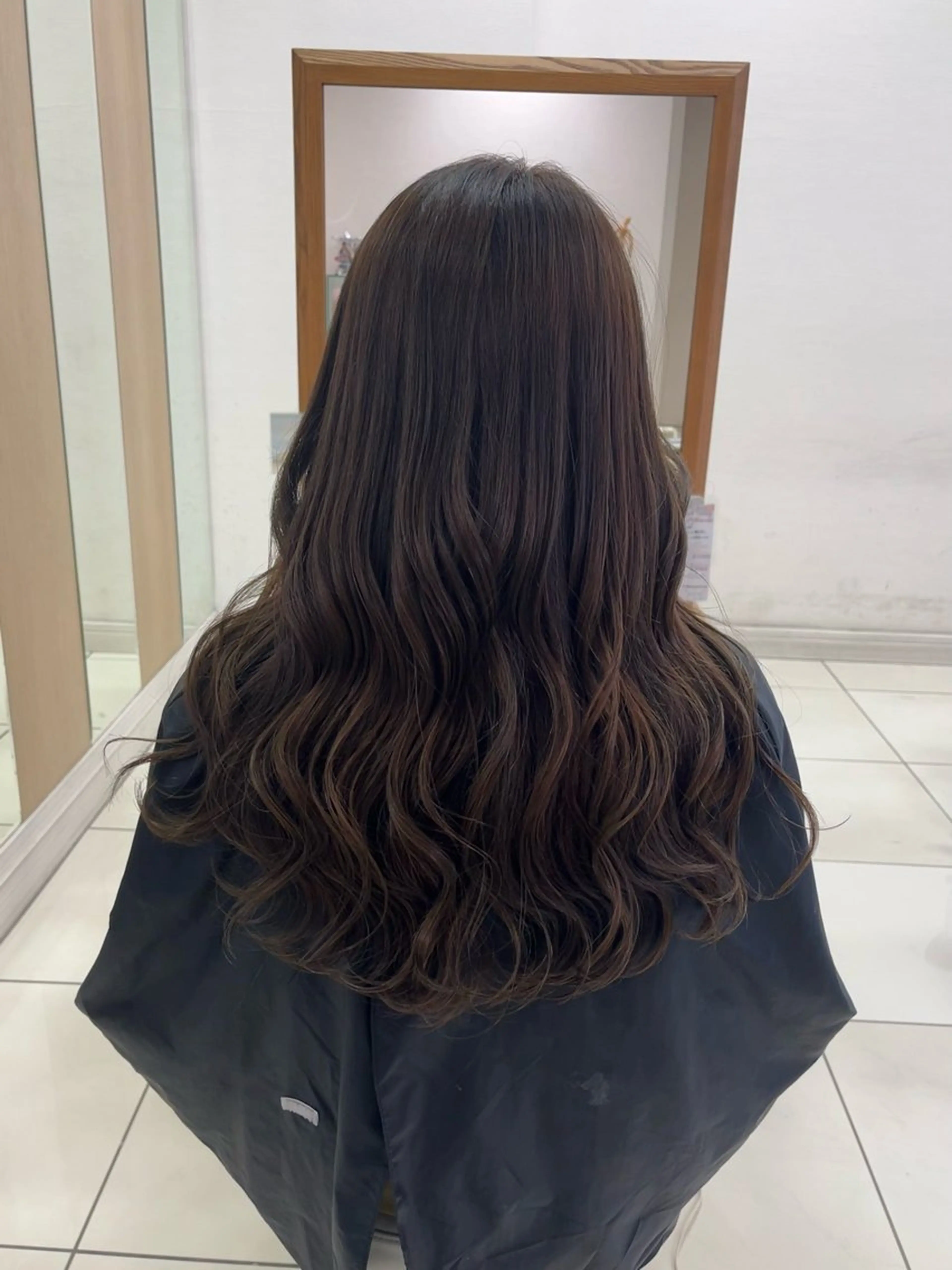 ロング カラー カット ヘアカラー バレイヤージュ/ヘア アレンジ/shionのヘアスタイル