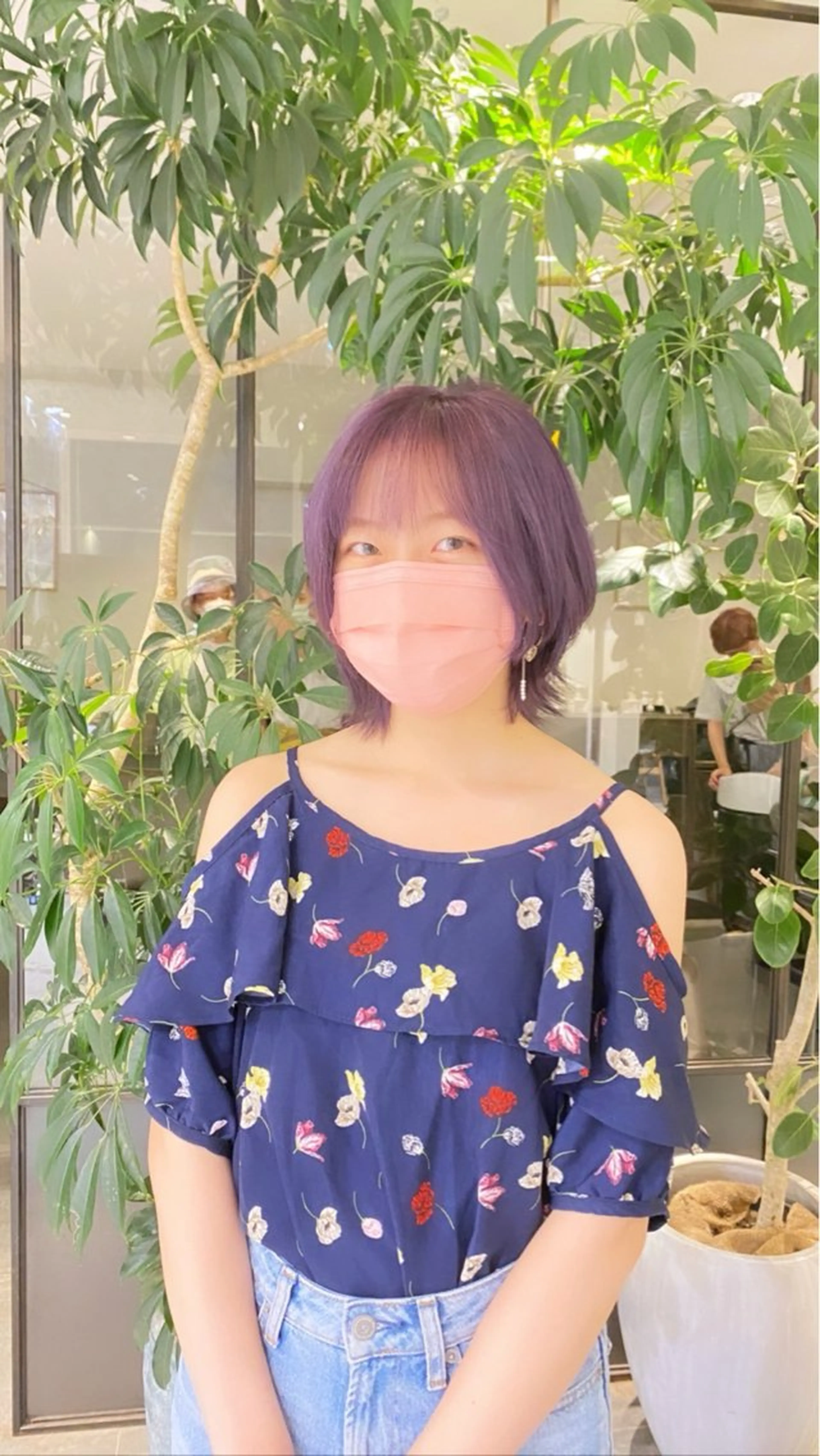 ショート カラー ハイトーン×髪質改善 Gran Luciaのヘアスタイル