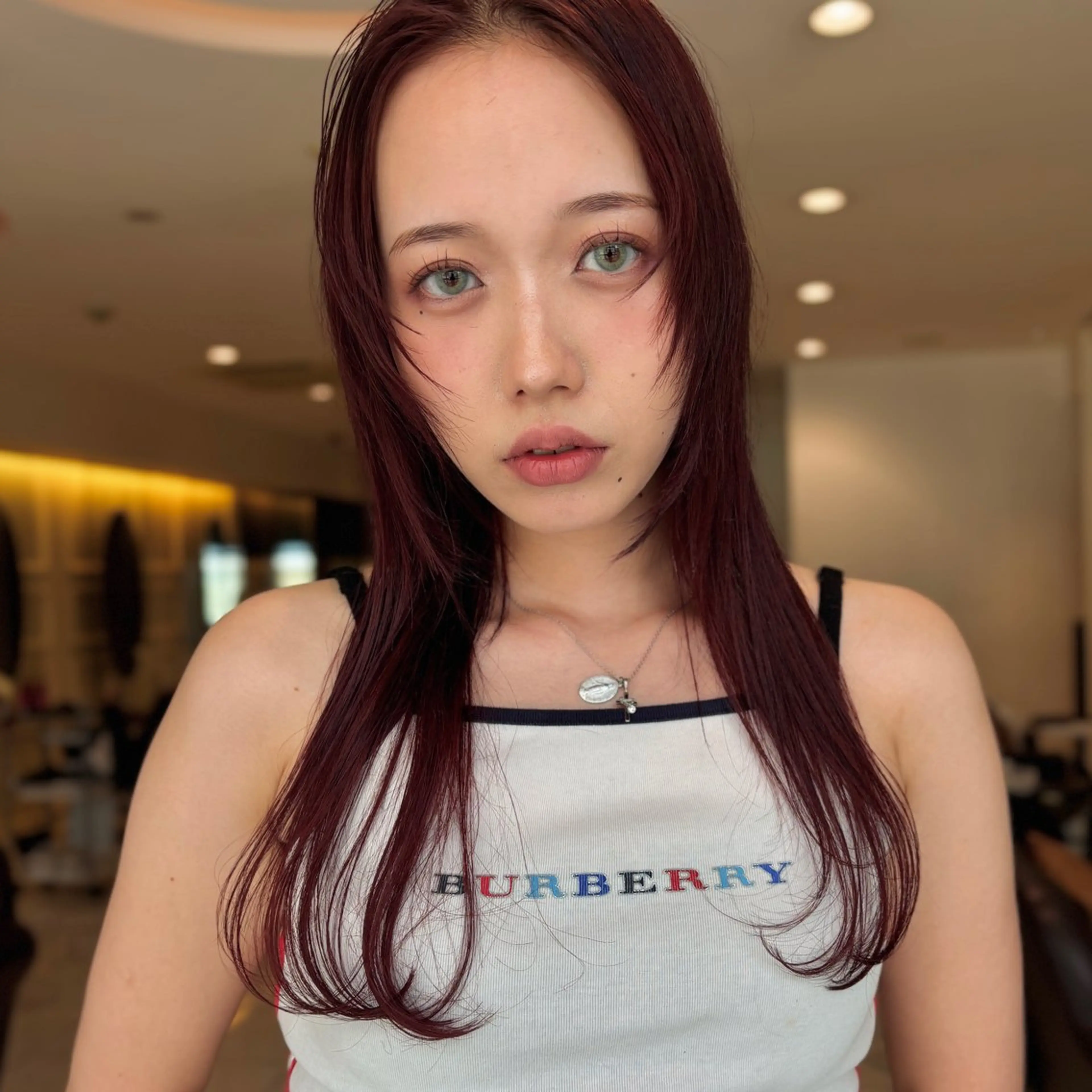 ミディアム ハッシュカット/四条 烏丸/寺本弘樹のヘアスタイル