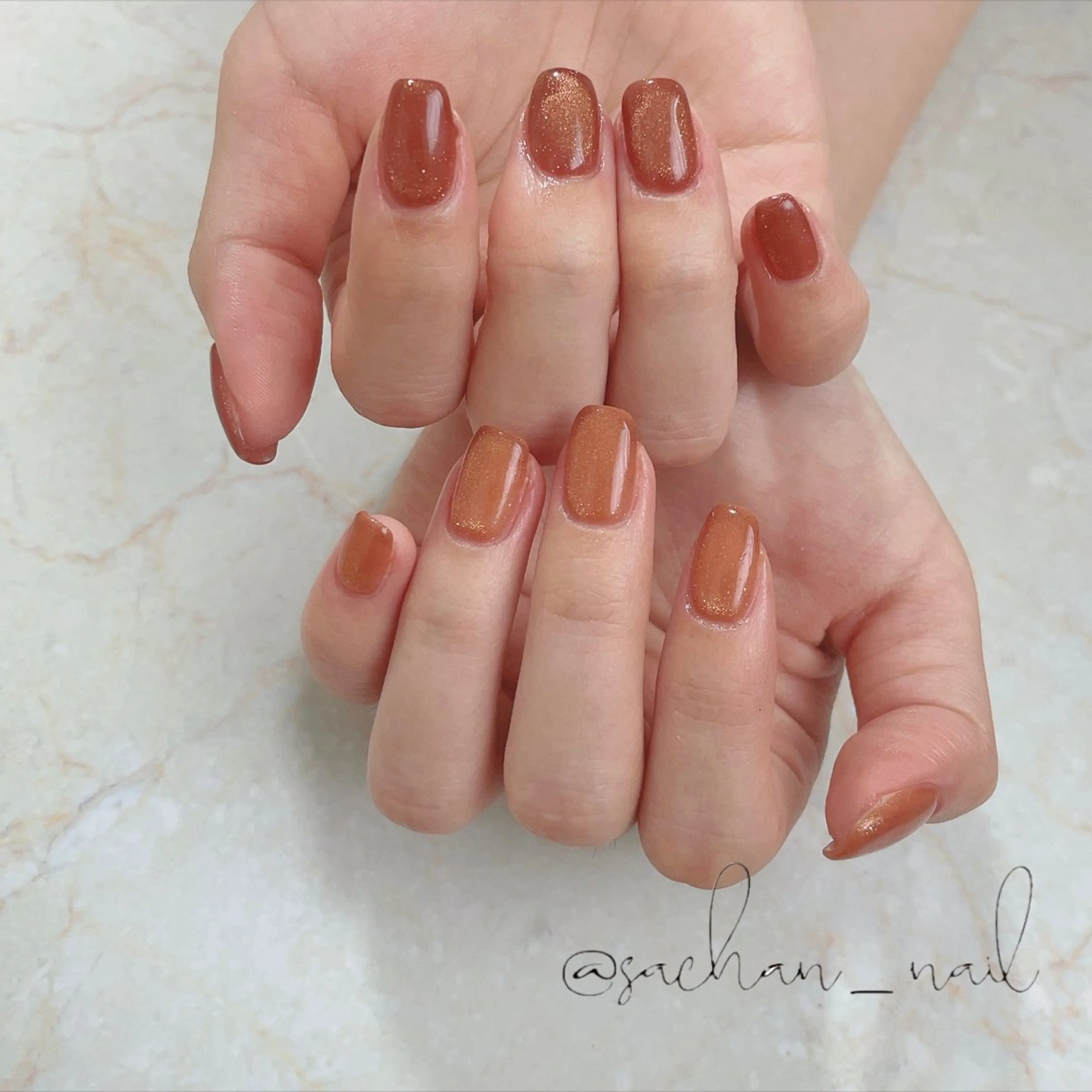 ネイル マグネットネイル ハンドネイル Sukegawa Satsukiのネイルデザイン