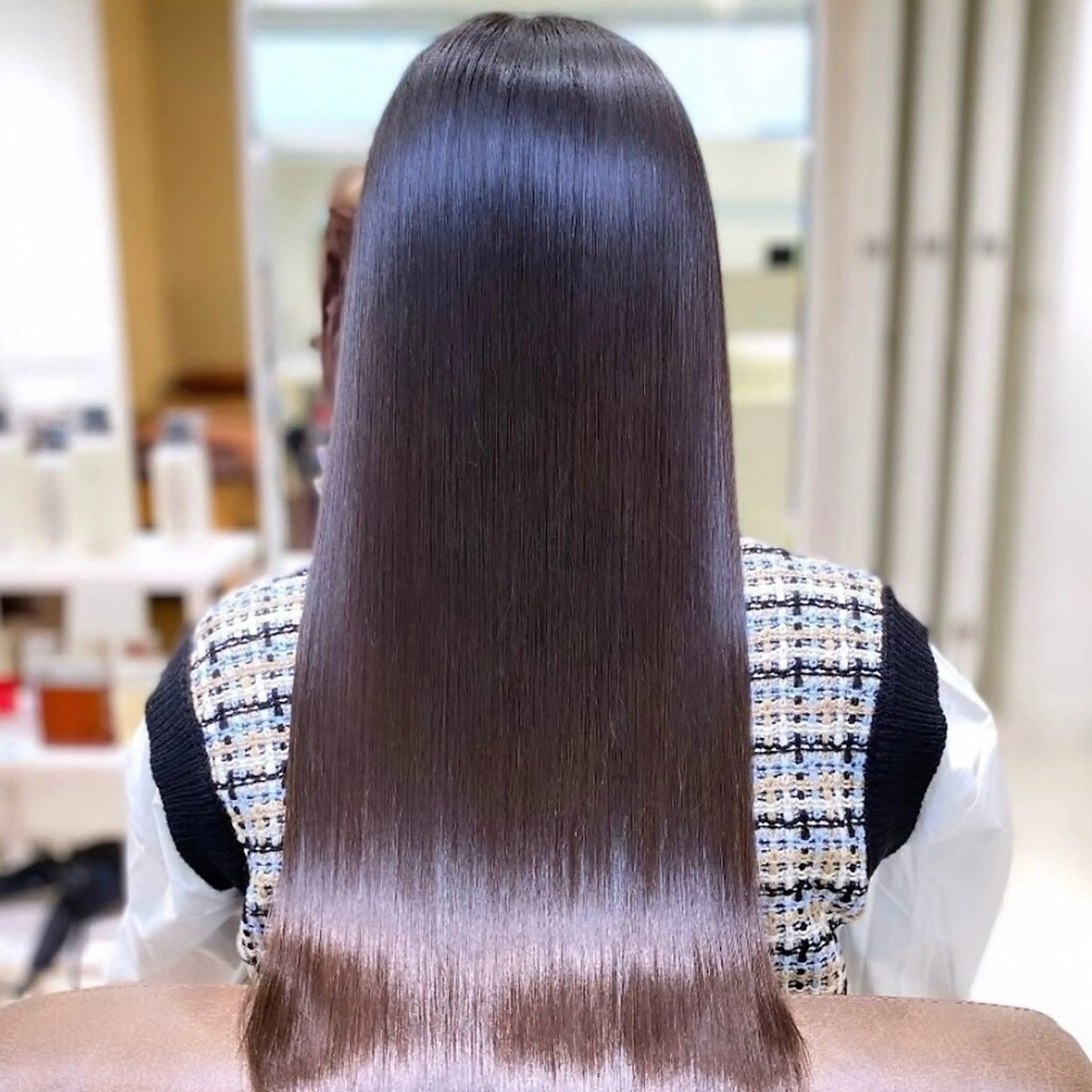 【⚠️4/14限定🌟】水素➕自社開発プラチナトリートメント入り艶髪ワンカラー✨の写真