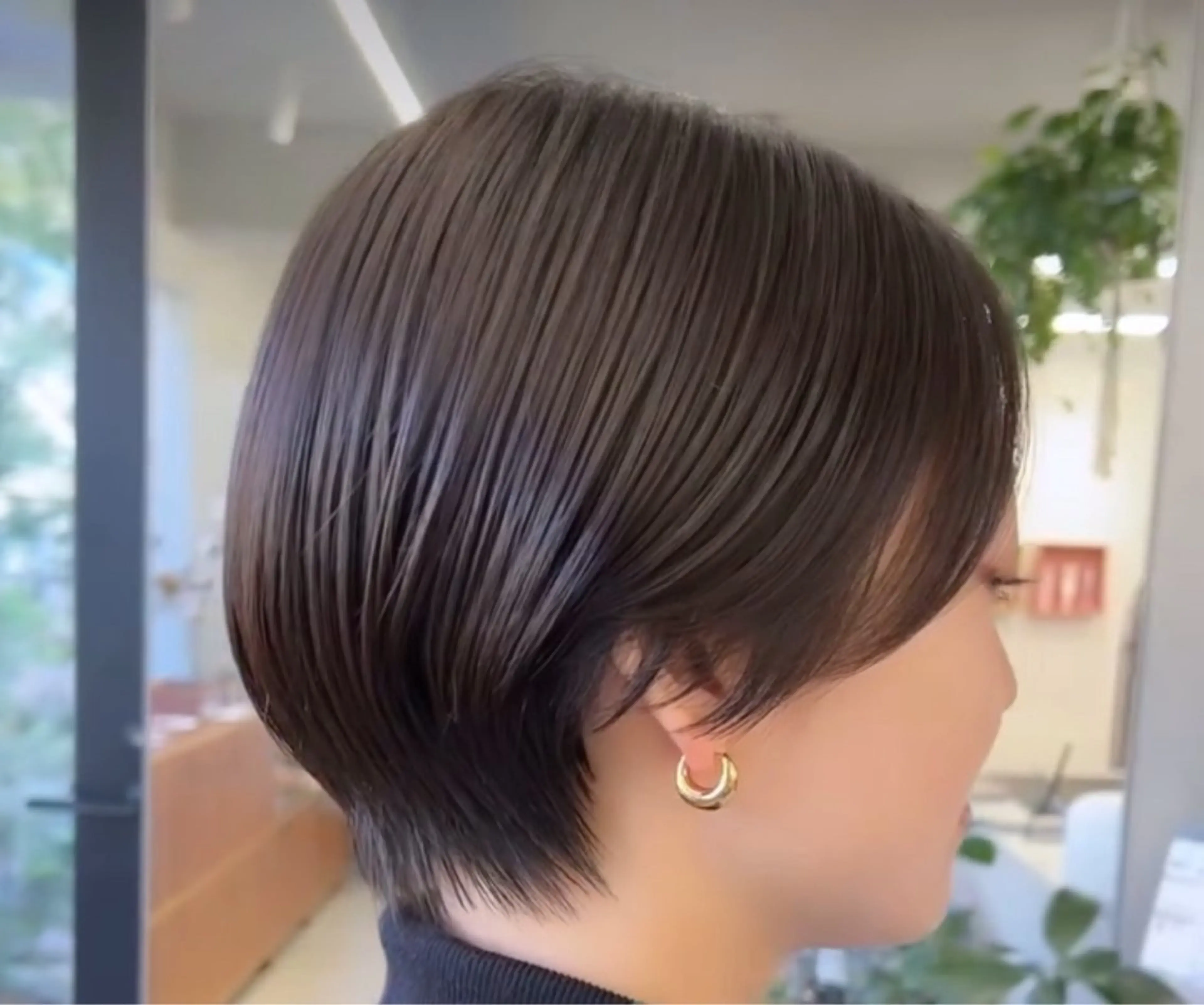 ショート ショートヘア ケアブリーチ/ ハイトーン/牧野のヘアスタイル