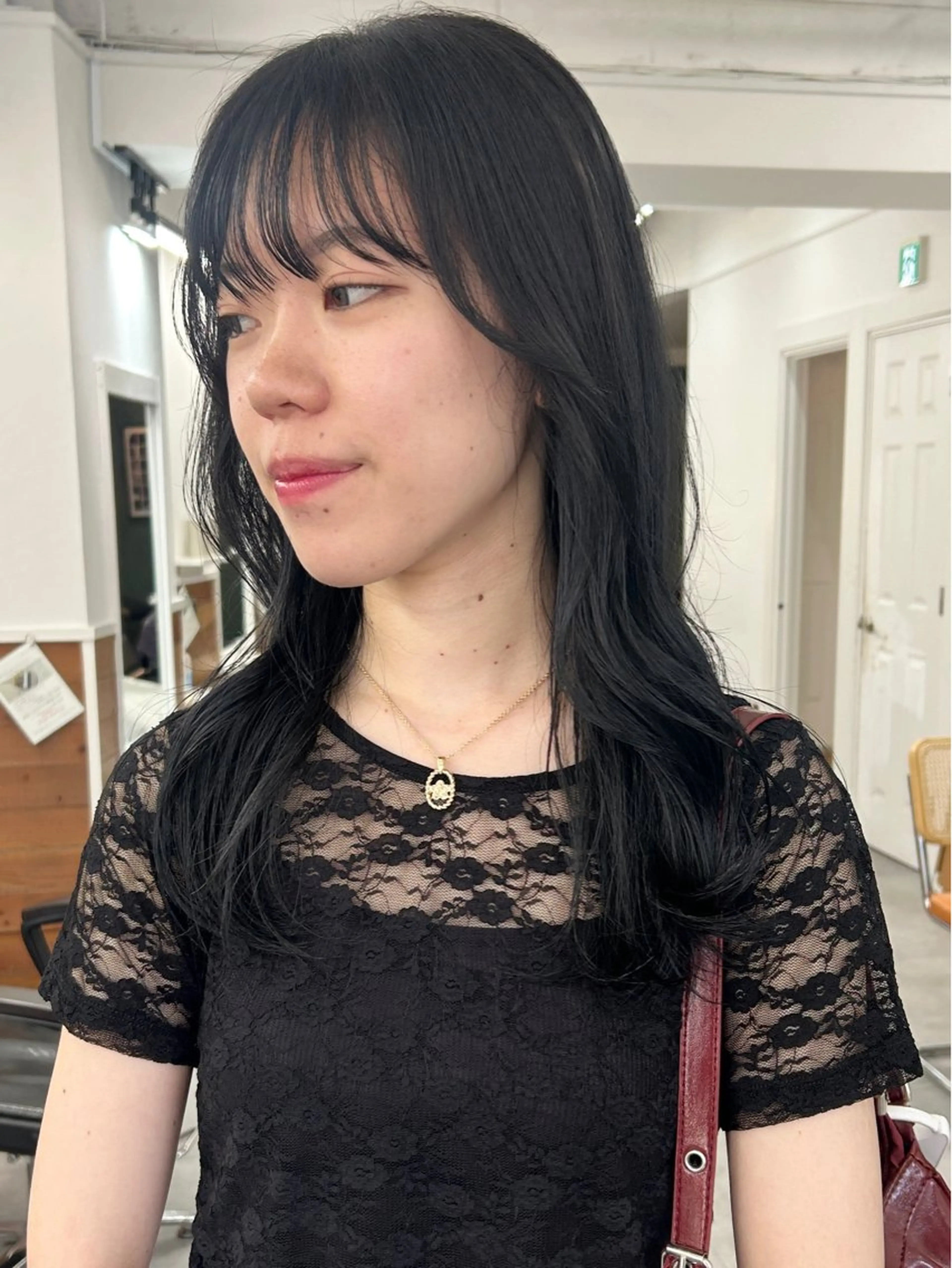 ロング カラー レイヤーボブ/ 艶カラー/サナ🌼のヘアスタイル