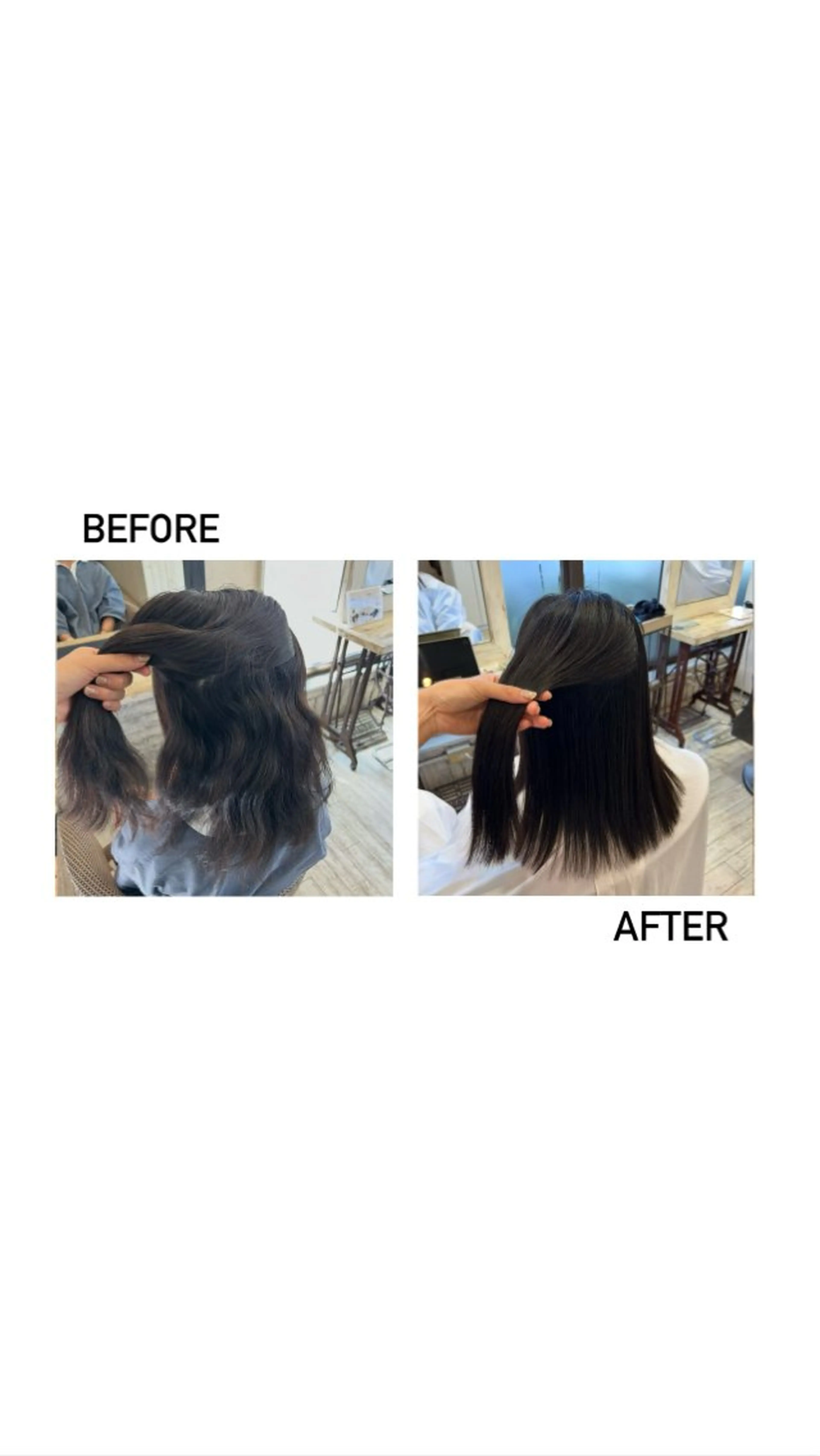 ロング 髪質改善 カット 縮毛矯正 Hanon hair & relaxation所属・Hanon 美桜のヘアスタイル