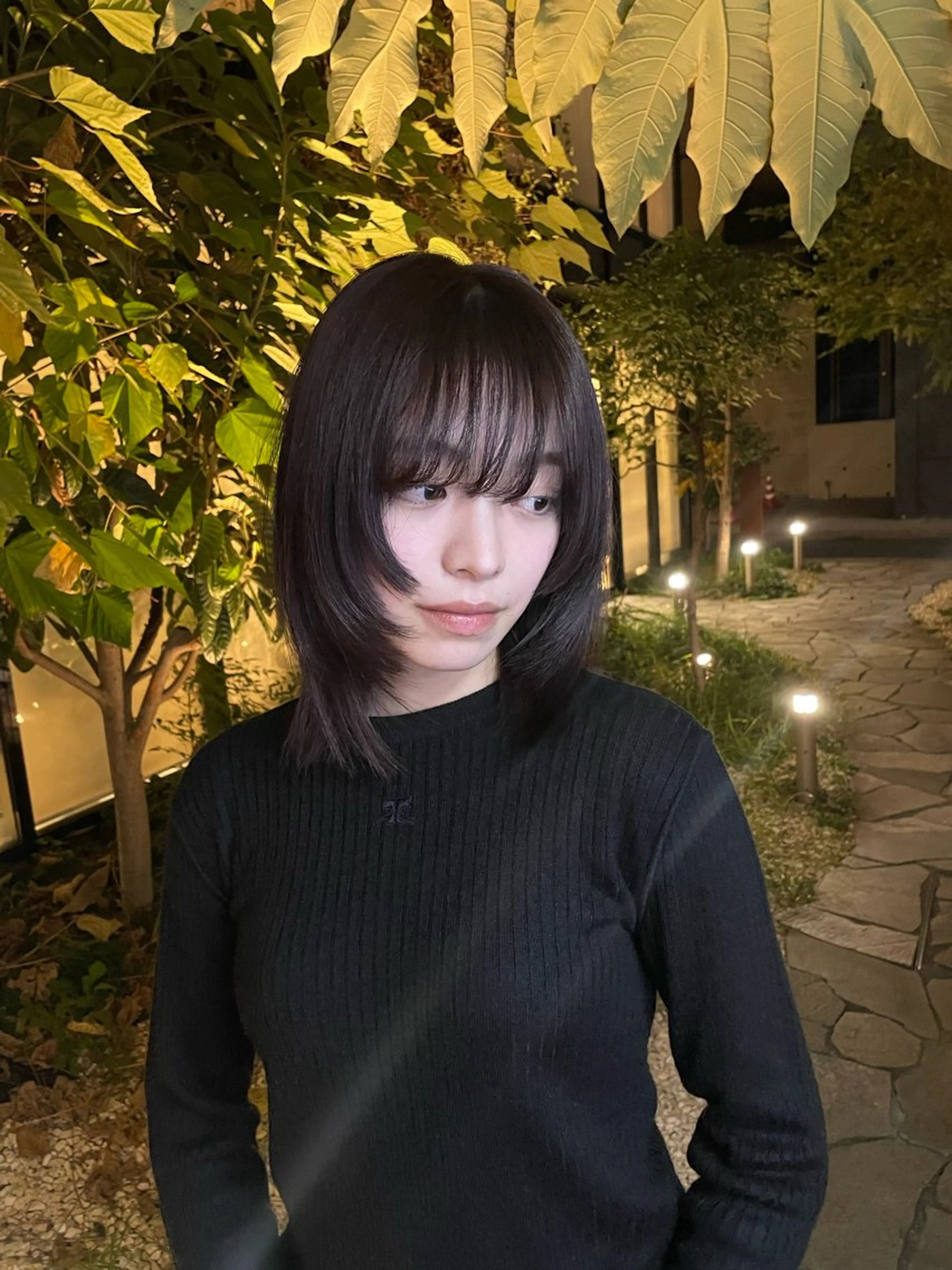 ミディアム カラー カット girly/ヘア メイクMitsukiのヘアスタイル