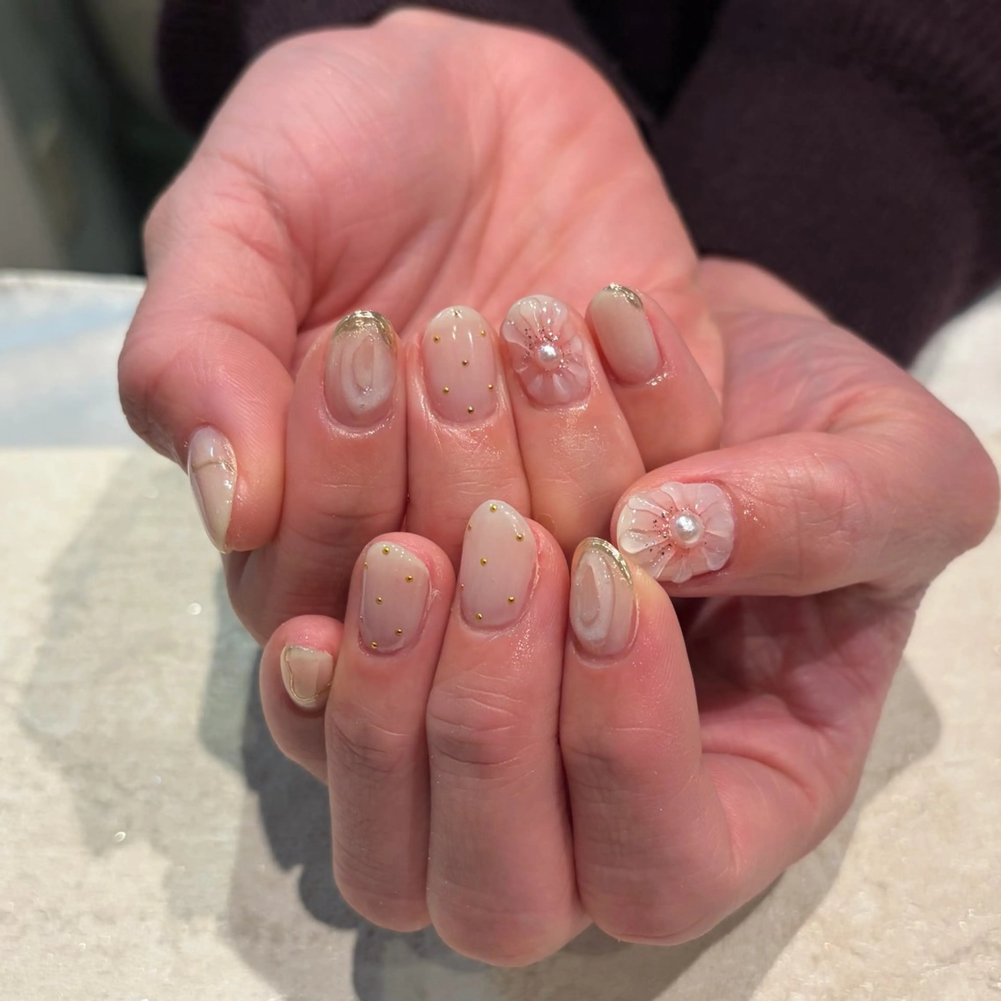 ネイル ハンドネイル ecrin エクラン maiのネイルデザイン