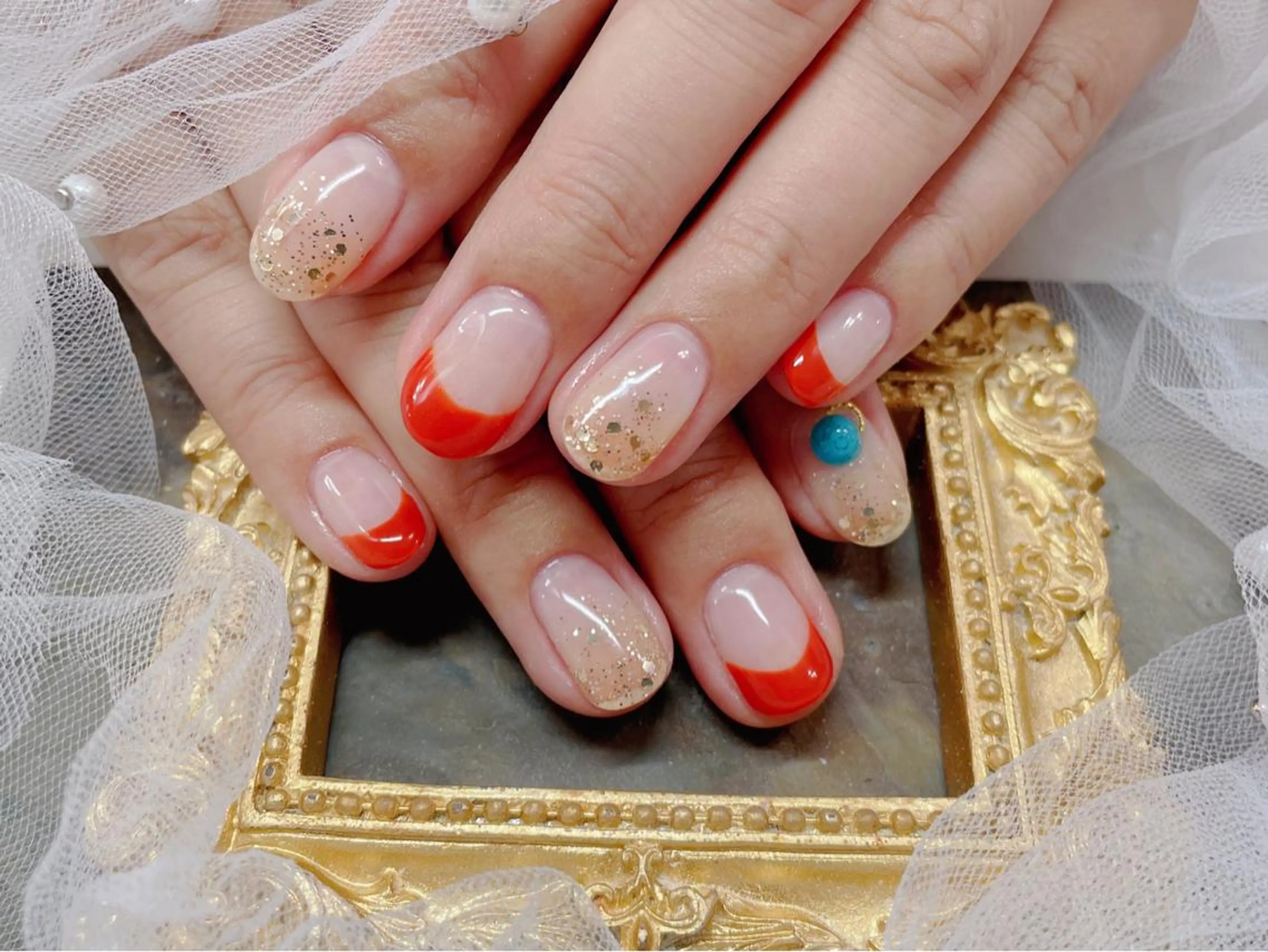 ネイル マジック ミラーのネイルデザイン