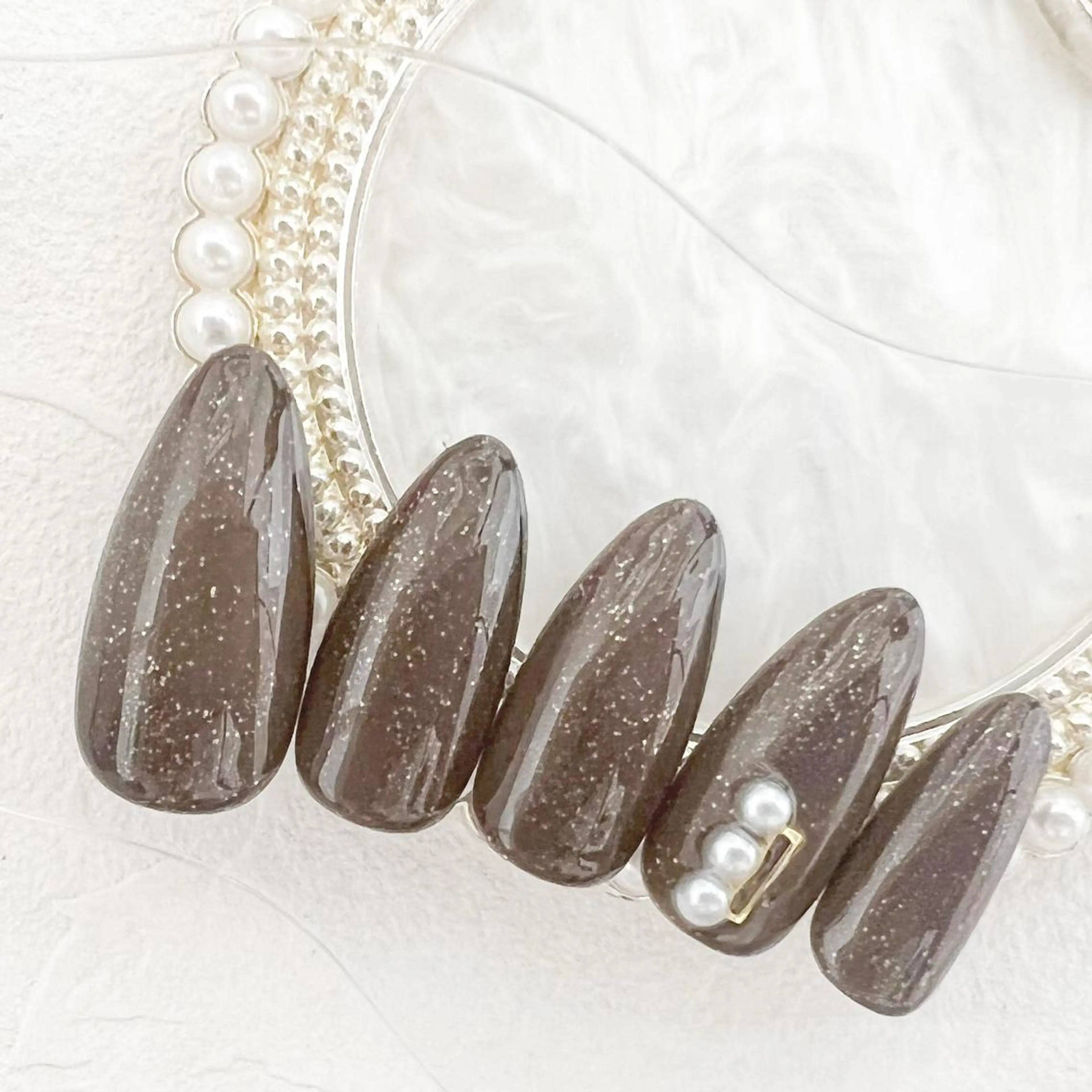 ネイル オフィスネイル シンプルネイル rouse nail RISATOのネイルデザイン