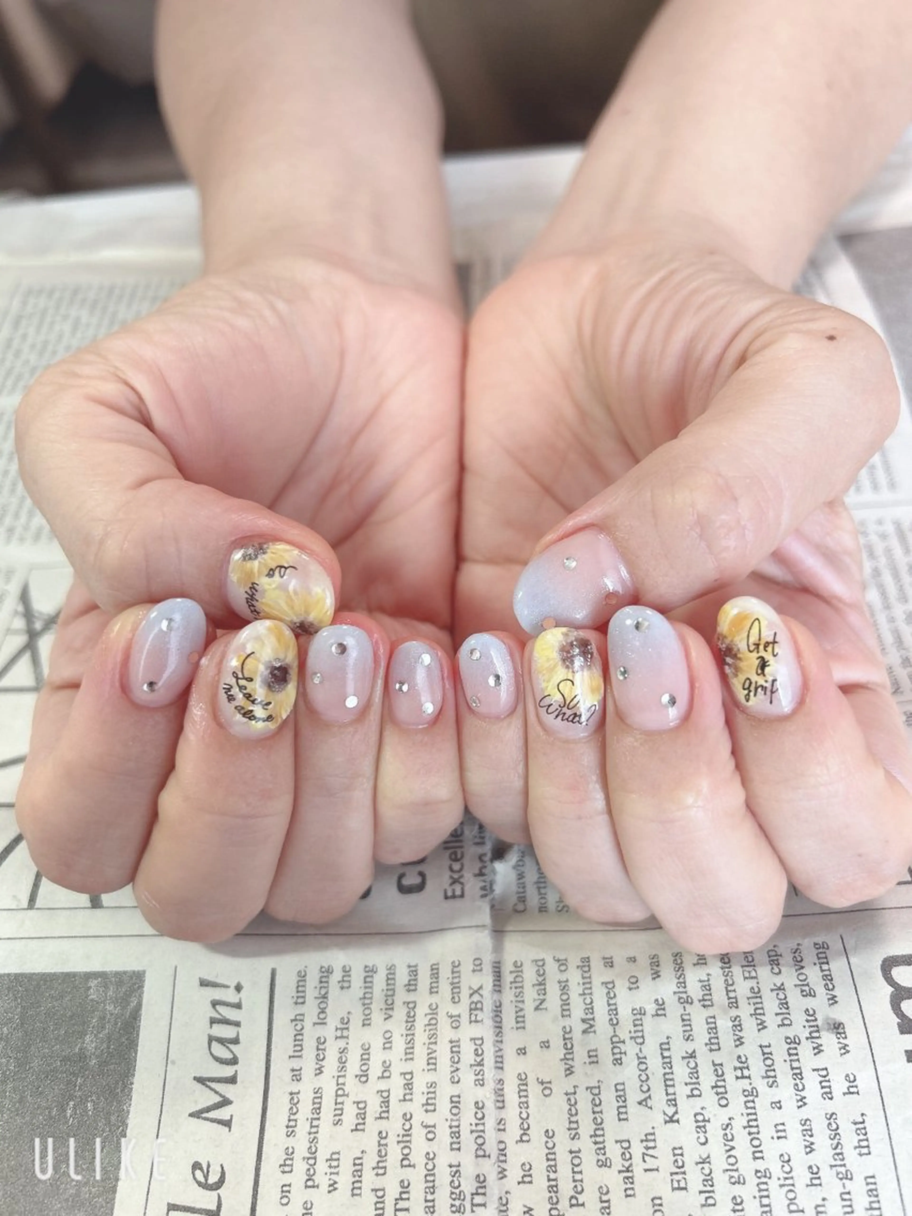 ネイル ハンドネイル ハンドケア 森山 舞のネイルデザイン