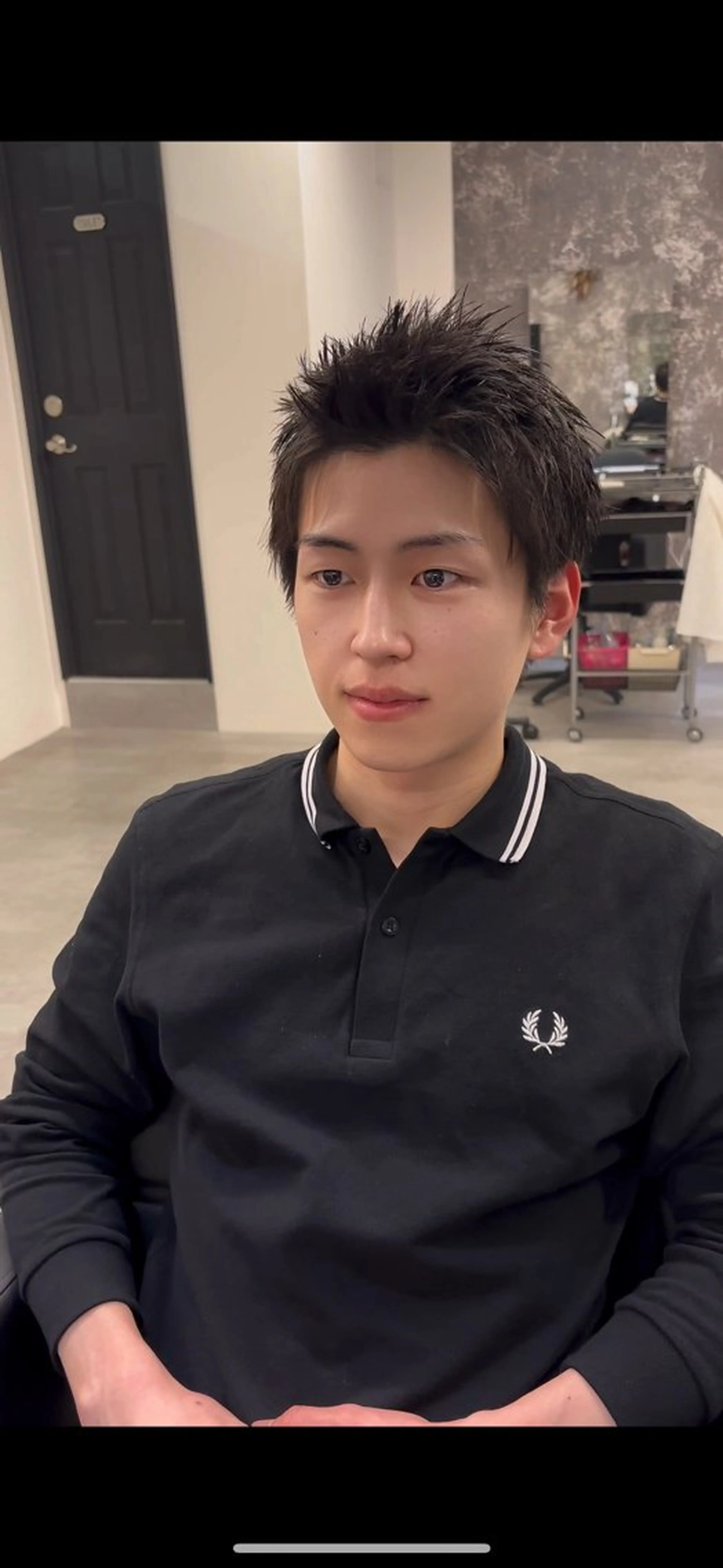 メンズ スパイキーショート レイヤー/韓国ヘア /LILICAのヘアスタイル